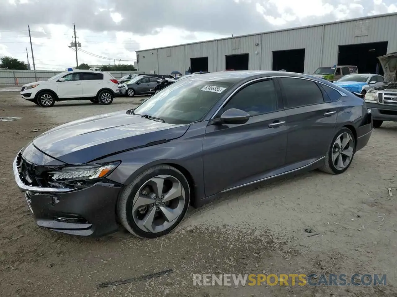 1 Photograph of a damaged car 1HGCV2F96LA010533 HONDA ACCORD 2020