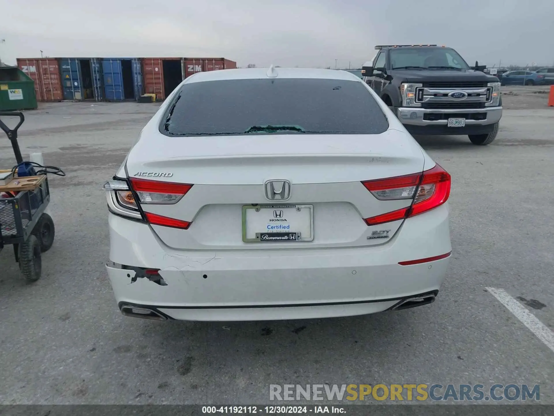 17 Photograph of a damaged car 1HGCV2F96LA011360 HONDA ACCORD 2020