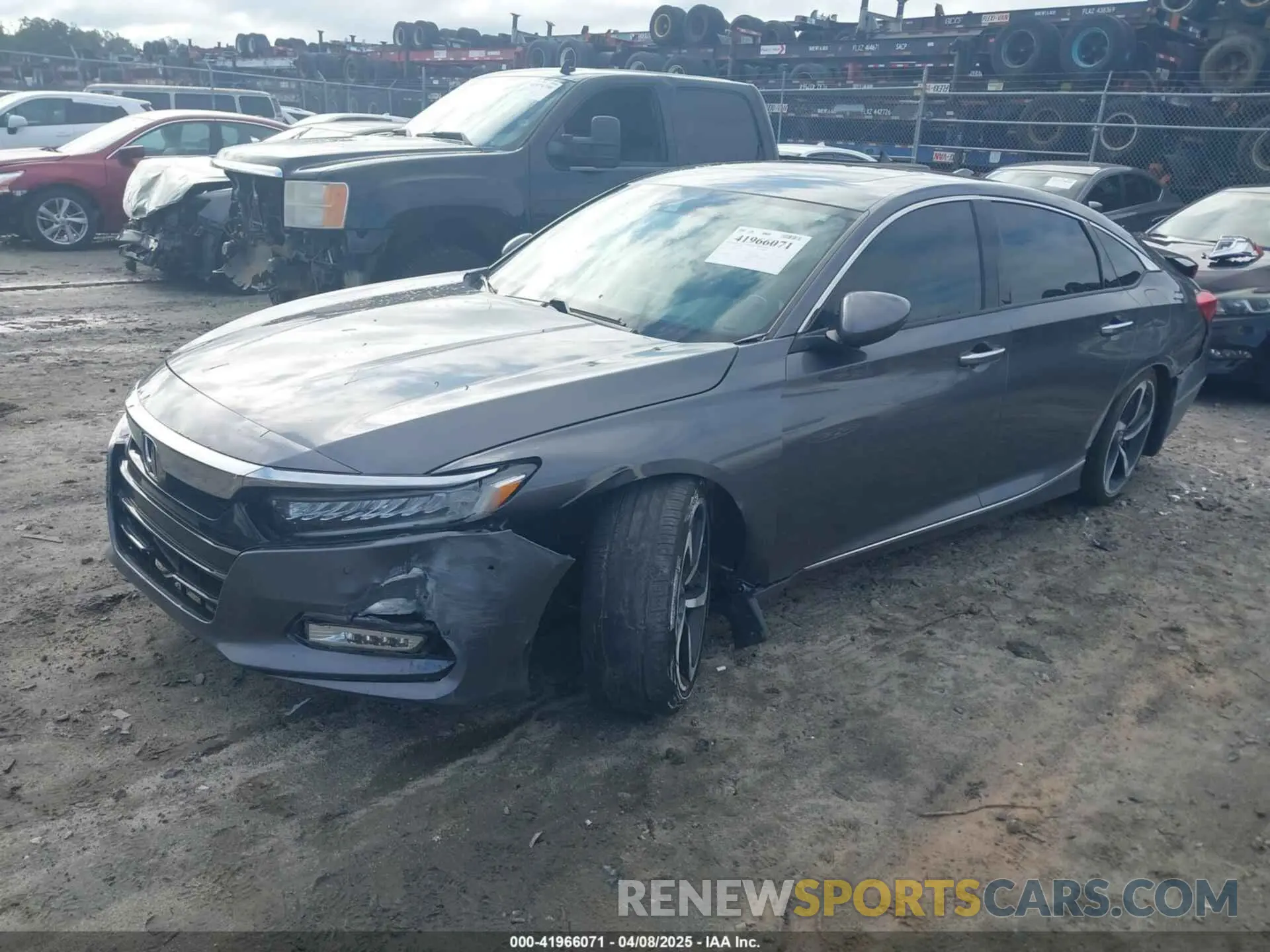 2 Photograph of a damaged car 1HGCV2F99LA021834 HONDA ACCORD 2020