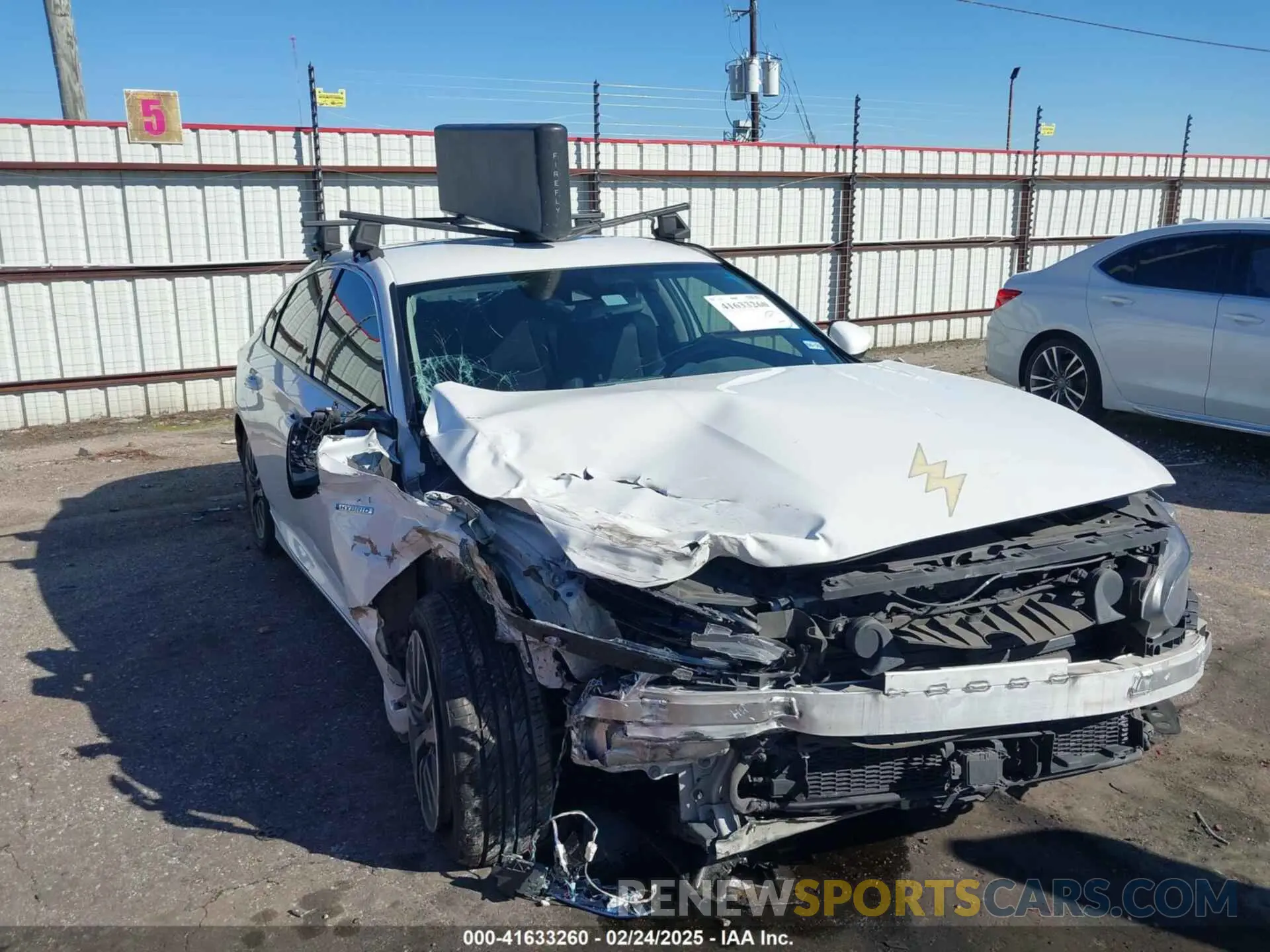 1 Photograph of a damaged car 1HGCV3F16LA015232 HONDA ACCORD 2020