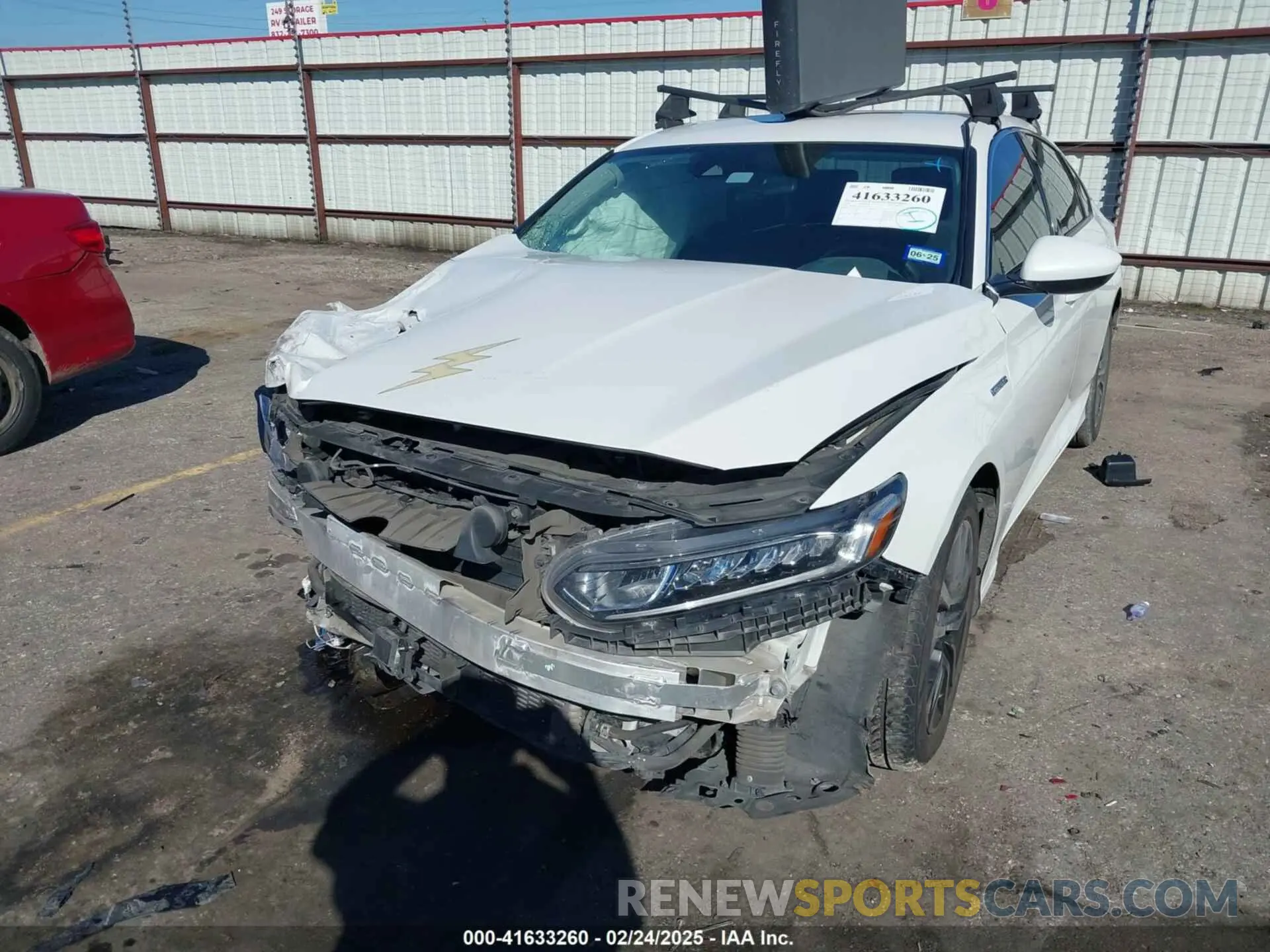 2 Photograph of a damaged car 1HGCV3F16LA015232 HONDA ACCORD 2020