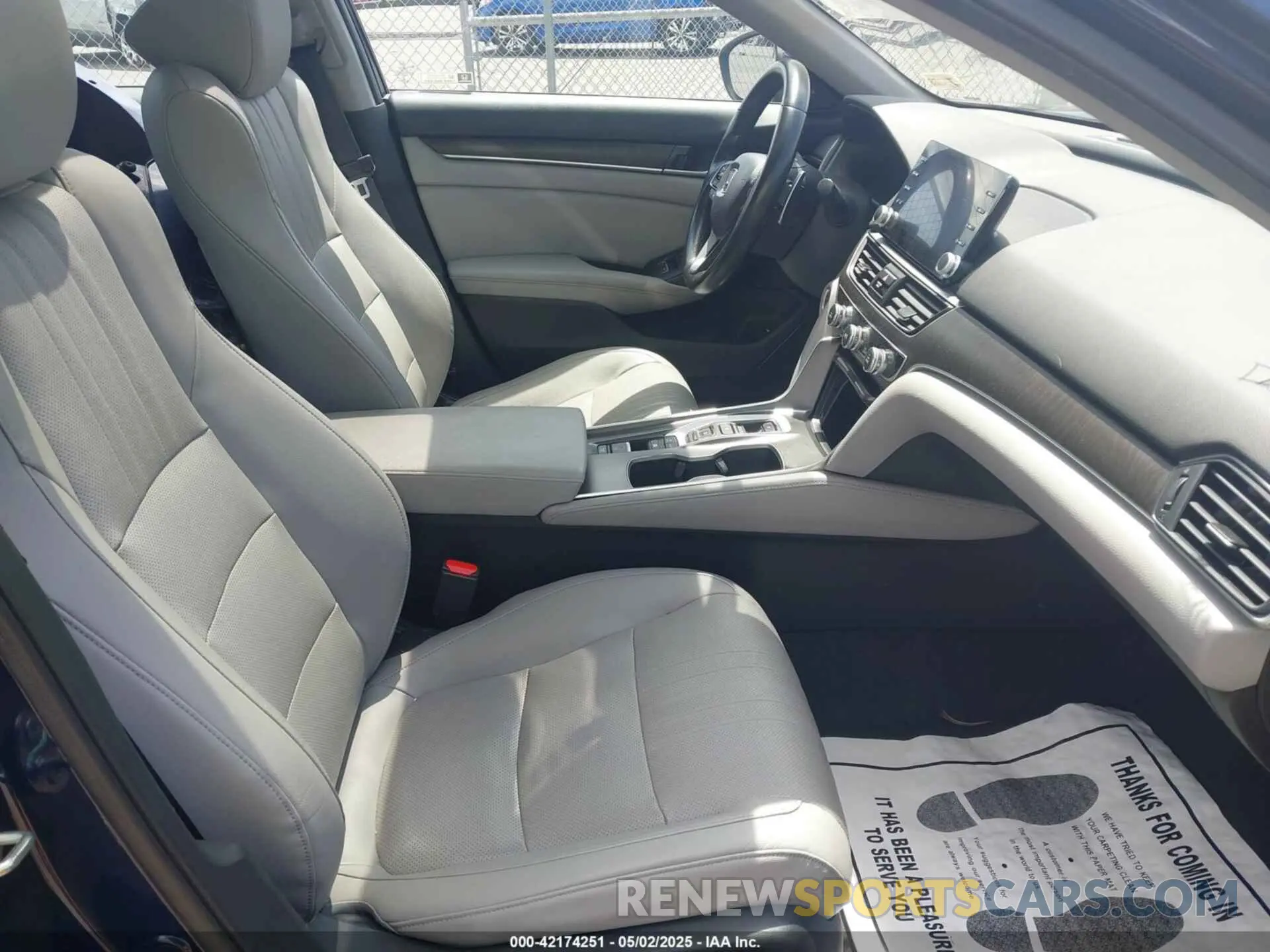 5 Фотография поврежденного автомобиля 1HGCV3F55LA006332 HONDA ACCORD 2020