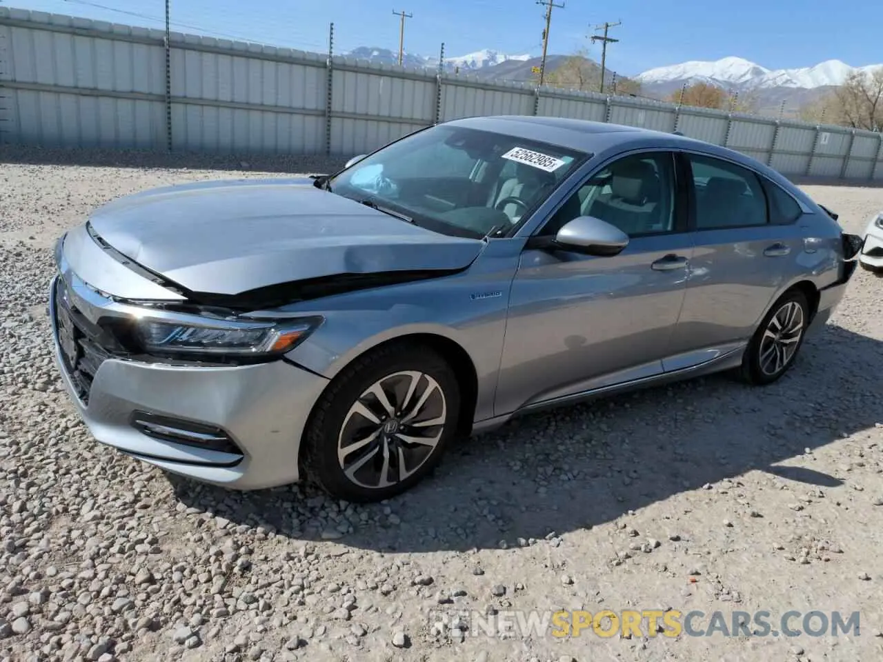 1 Photograph of a damaged car 1HGCV3F58LA018278 HONDA ACCORD 2020