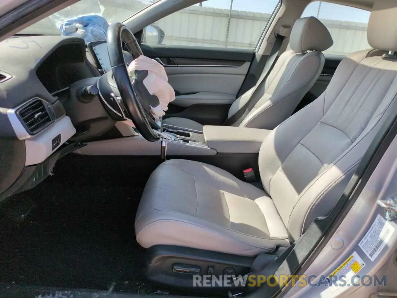 7 Photograph of a damaged car 1HGCV3F58LA018278 HONDA ACCORD 2020