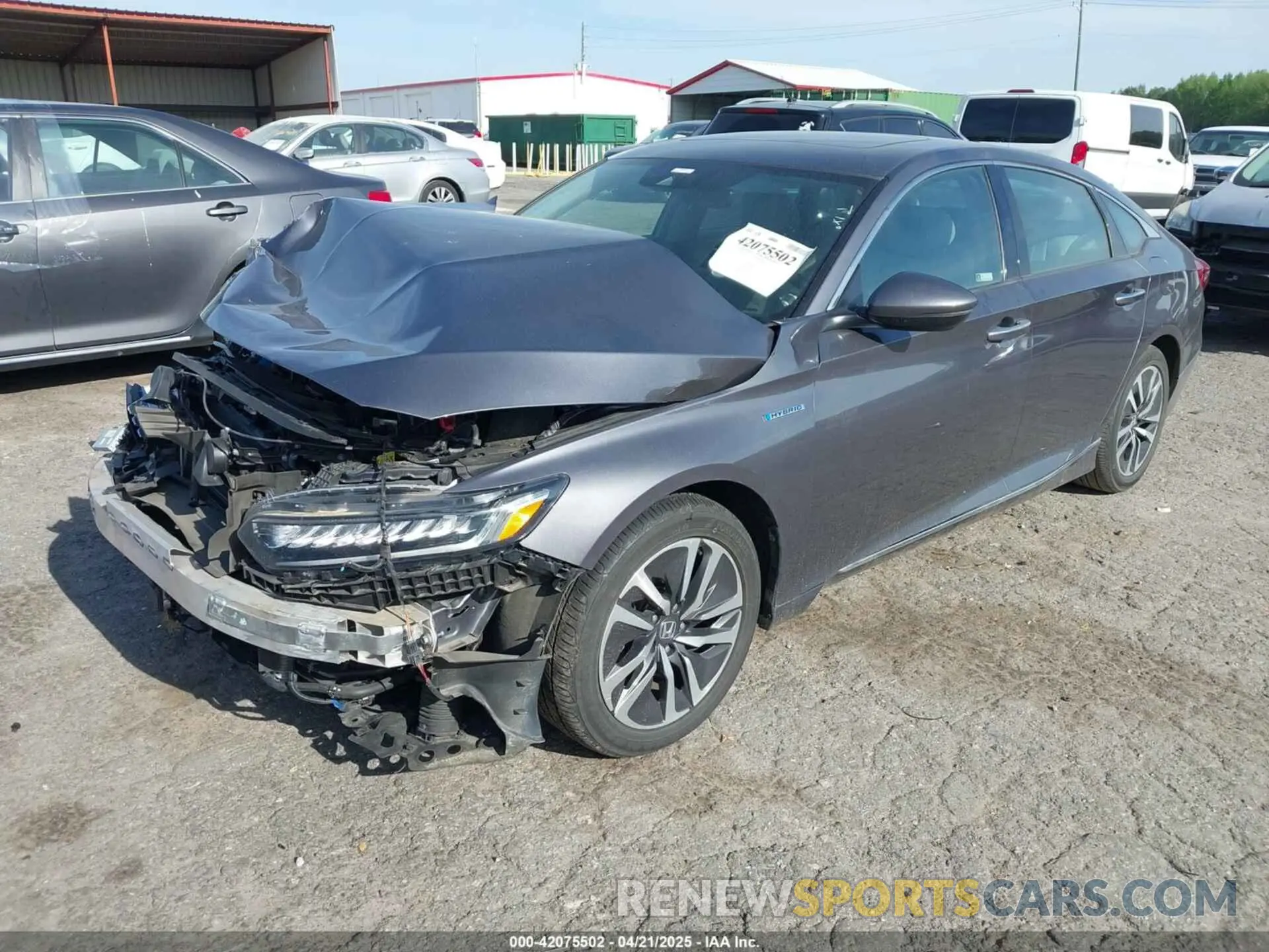 2 Фотография поврежденного автомобиля 1HGCV3F90LA013434 HONDA ACCORD 2020