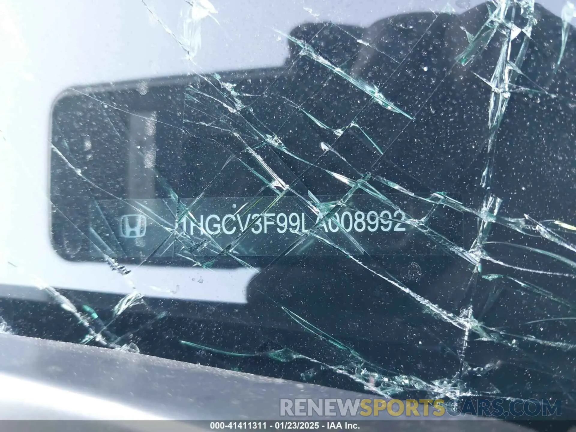 9 Фотография поврежденного автомобиля 1HGCV3F99LA008992 HONDA ACCORD 2020