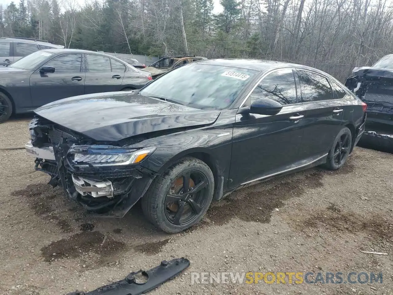 1 Photograph of a damaged car 1HGCV3F9XLA800052 HONDA ACCORD 2020
