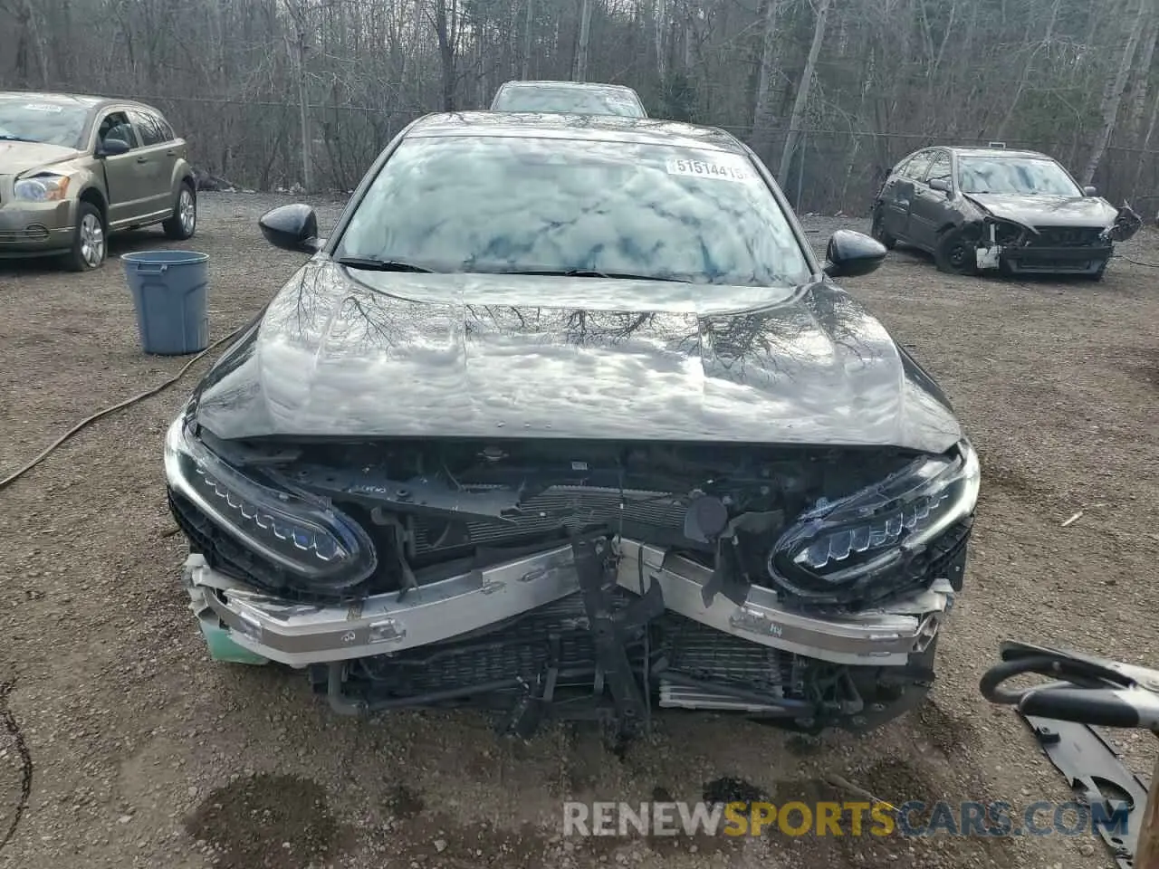 5 Photograph of a damaged car 1HGCV3F9XLA800052 HONDA ACCORD 2020
