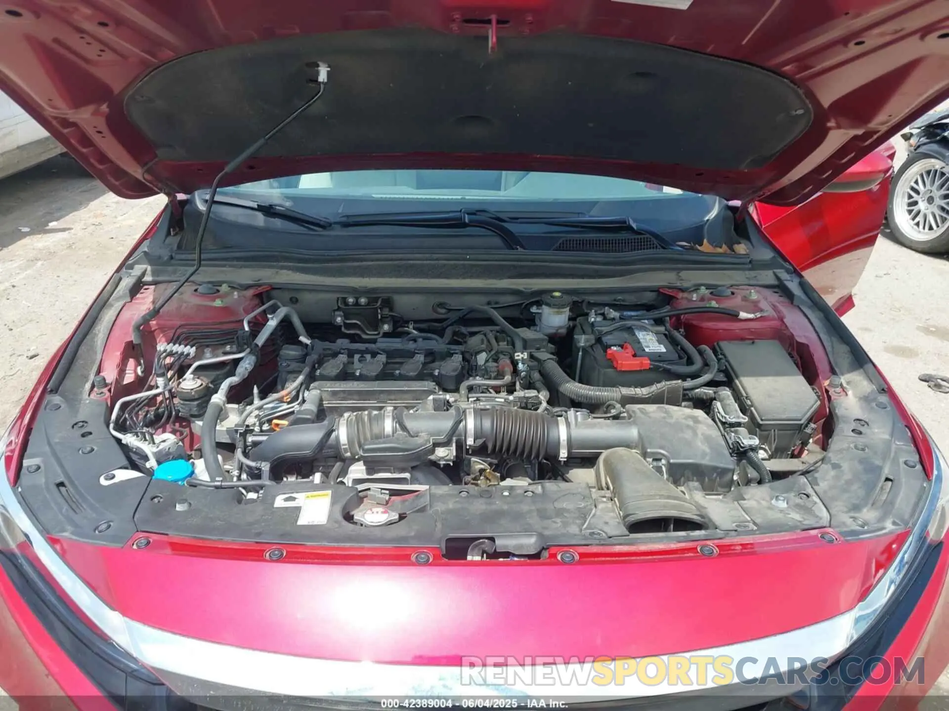 10 Photograph of a damaged car 1HGCV1F10MA028435 HONDA ACCORD 2021