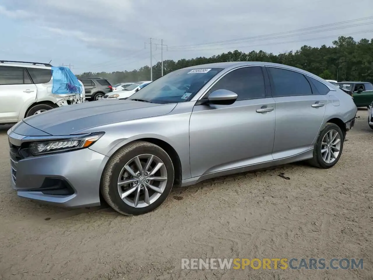 1 Photograph of a damaged car 1HGCV1F10MA068448 HONDA ACCORD 2021