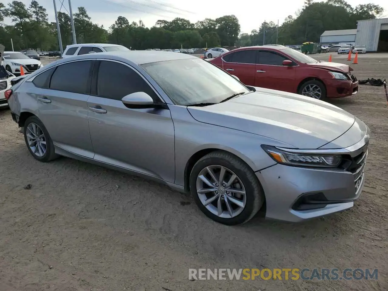 4 Photograph of a damaged car 1HGCV1F10MA068448 HONDA ACCORD 2021