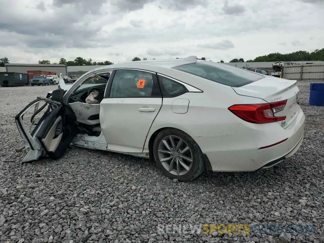 2 Photograph of a damaged car 1HGCV1F10MA103912 HONDA ACCORD 2021