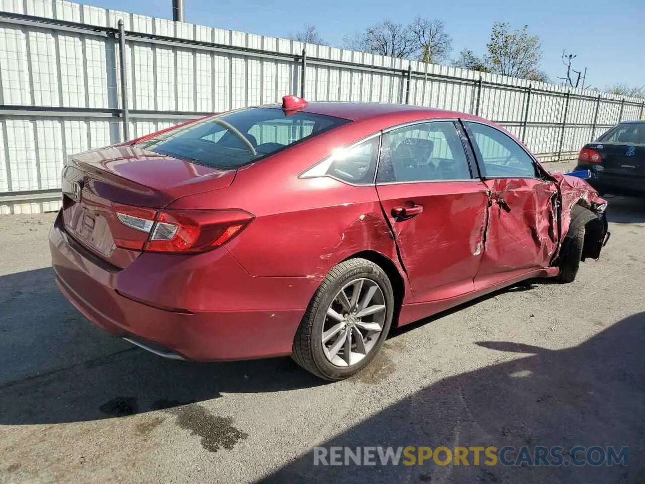 3 Photograph of a damaged car 1HGCV1F11MA038701 HONDA ACCORD 2021