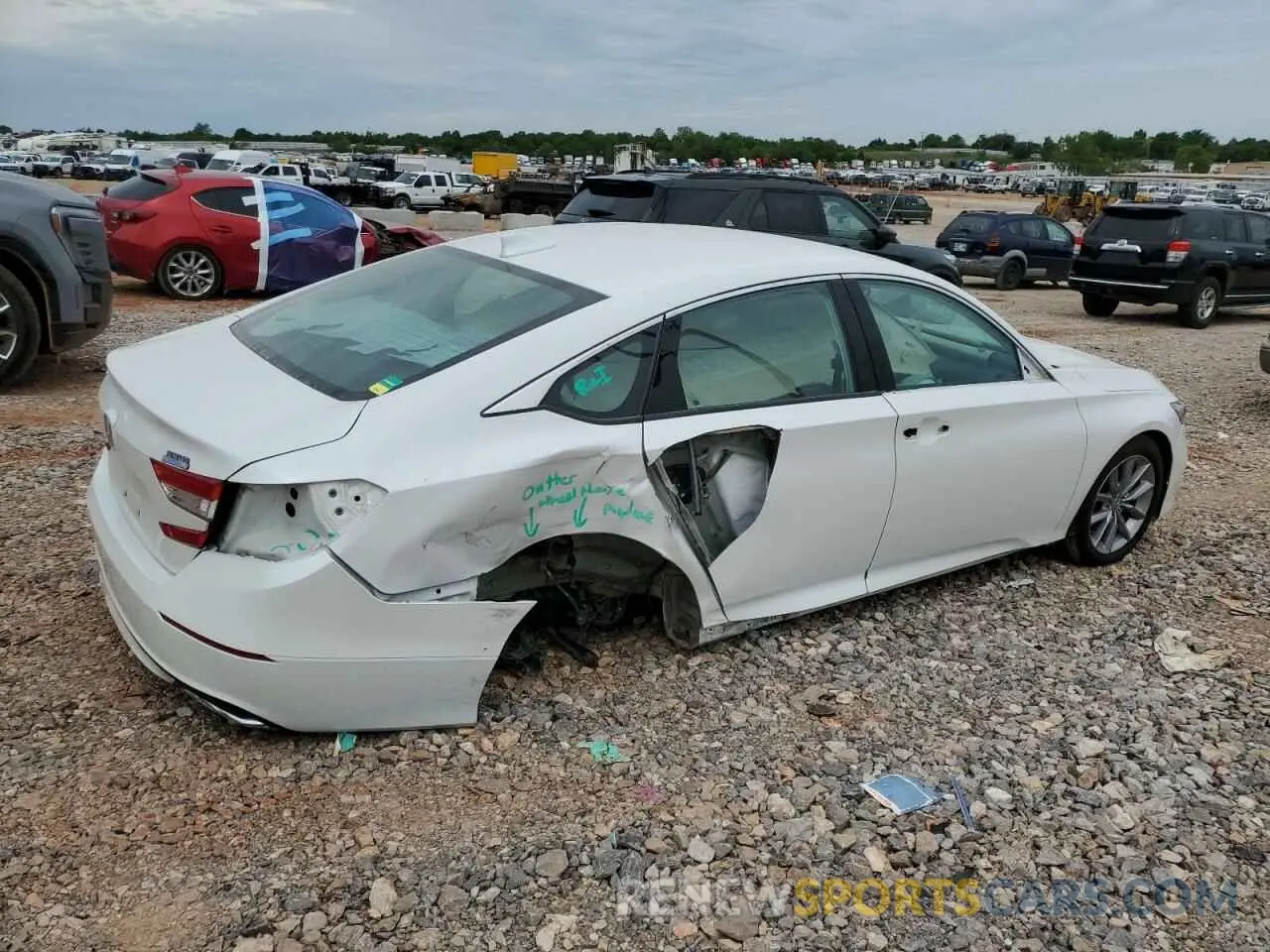 3 Фотография поврежденного автомобиля 1HGCV1F11MA044448 HONDA ACCORD 2021