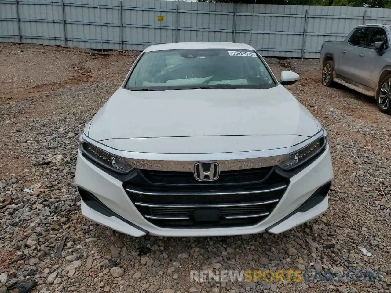 5 Фотография поврежденного автомобиля 1HGCV1F11MA044448 HONDA ACCORD 2021