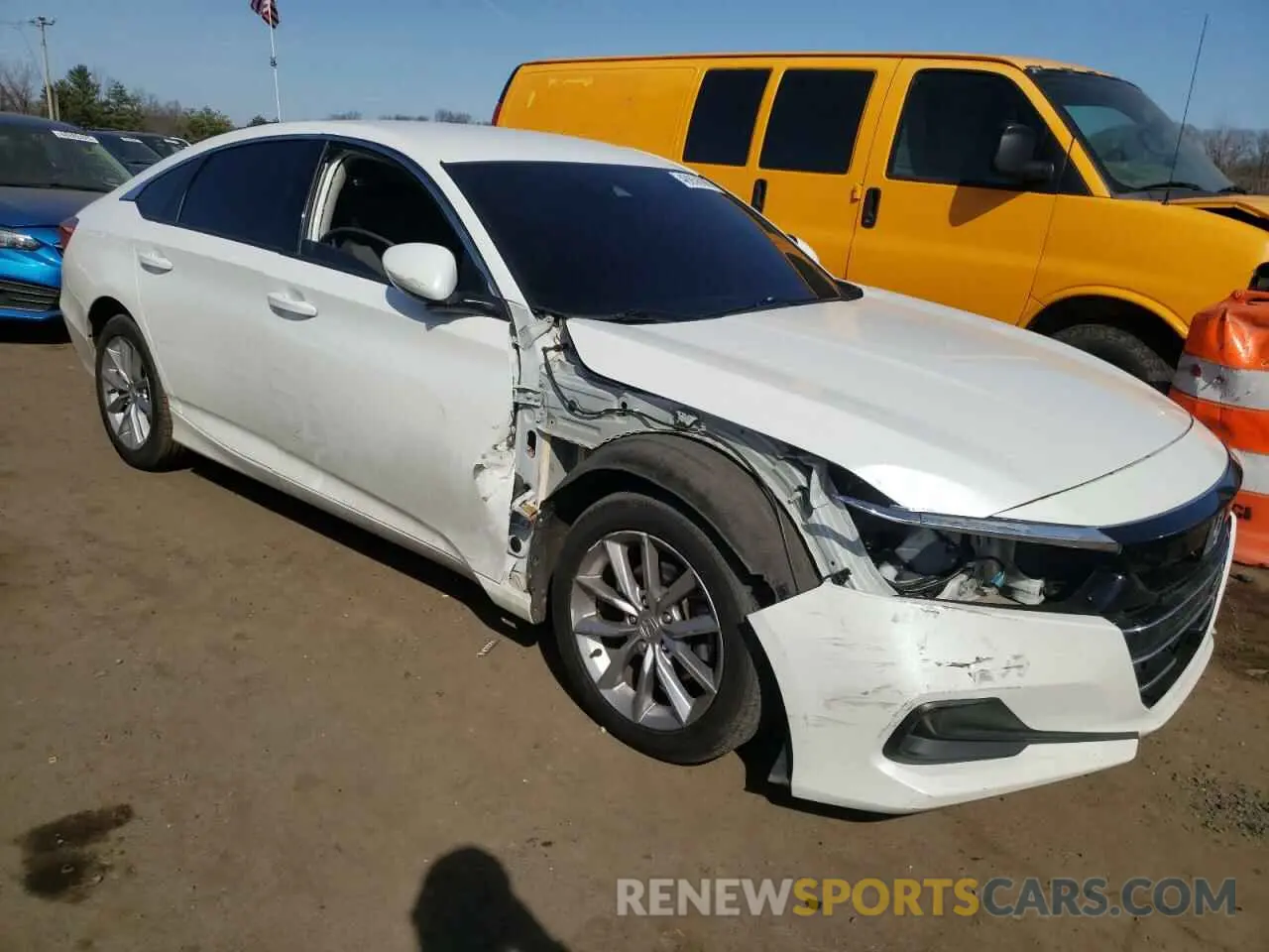 4 Photograph of a damaged car 1HGCV1F11MA056471 HONDA ACCORD 2021