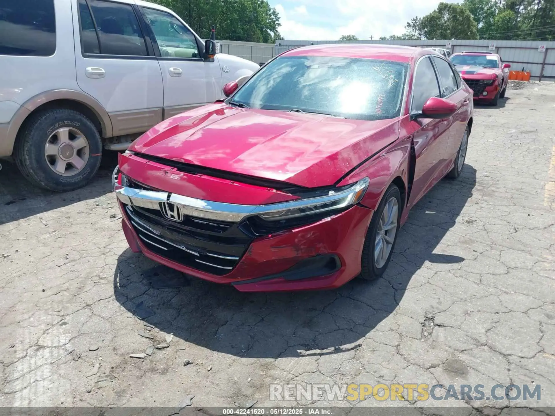 2 Фотография поврежденного автомобиля 1HGCV1F11MA076073 HONDA ACCORD 2021
