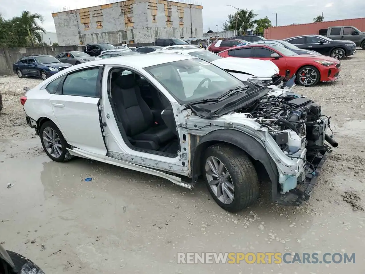 4 Photograph of a damaged car 1HGCV1F11MA107550 HONDA ACCORD 2021