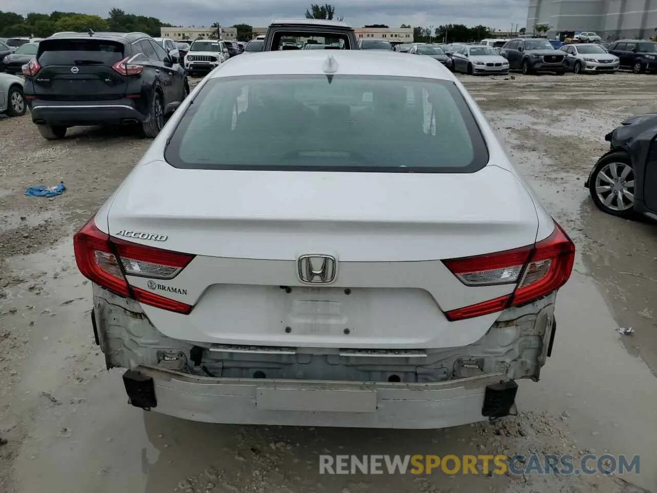6 Photograph of a damaged car 1HGCV1F11MA107550 HONDA ACCORD 2021
