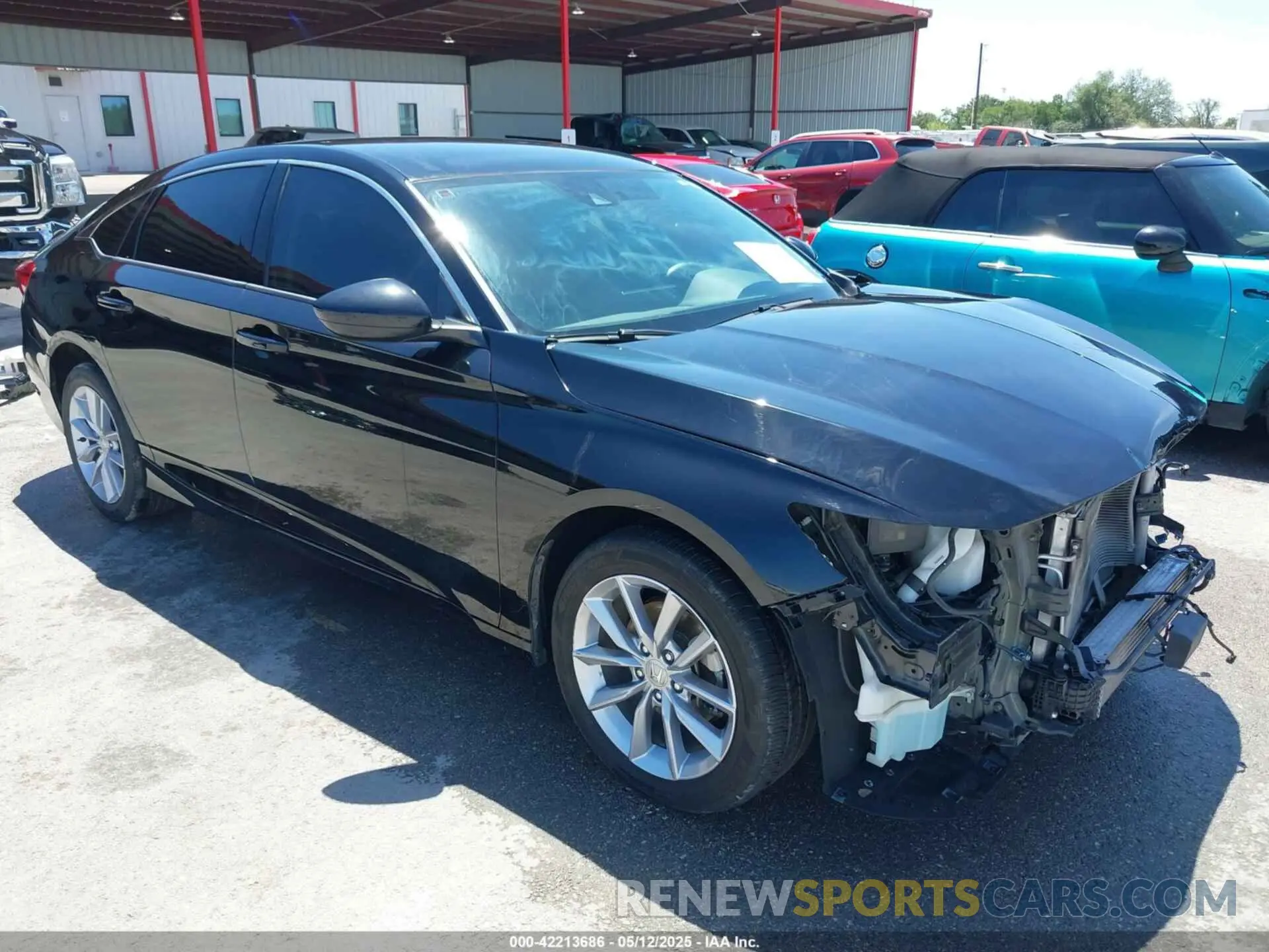 1 Photograph of a damaged car 1HGCV1F11MA119410 HONDA ACCORD 2021