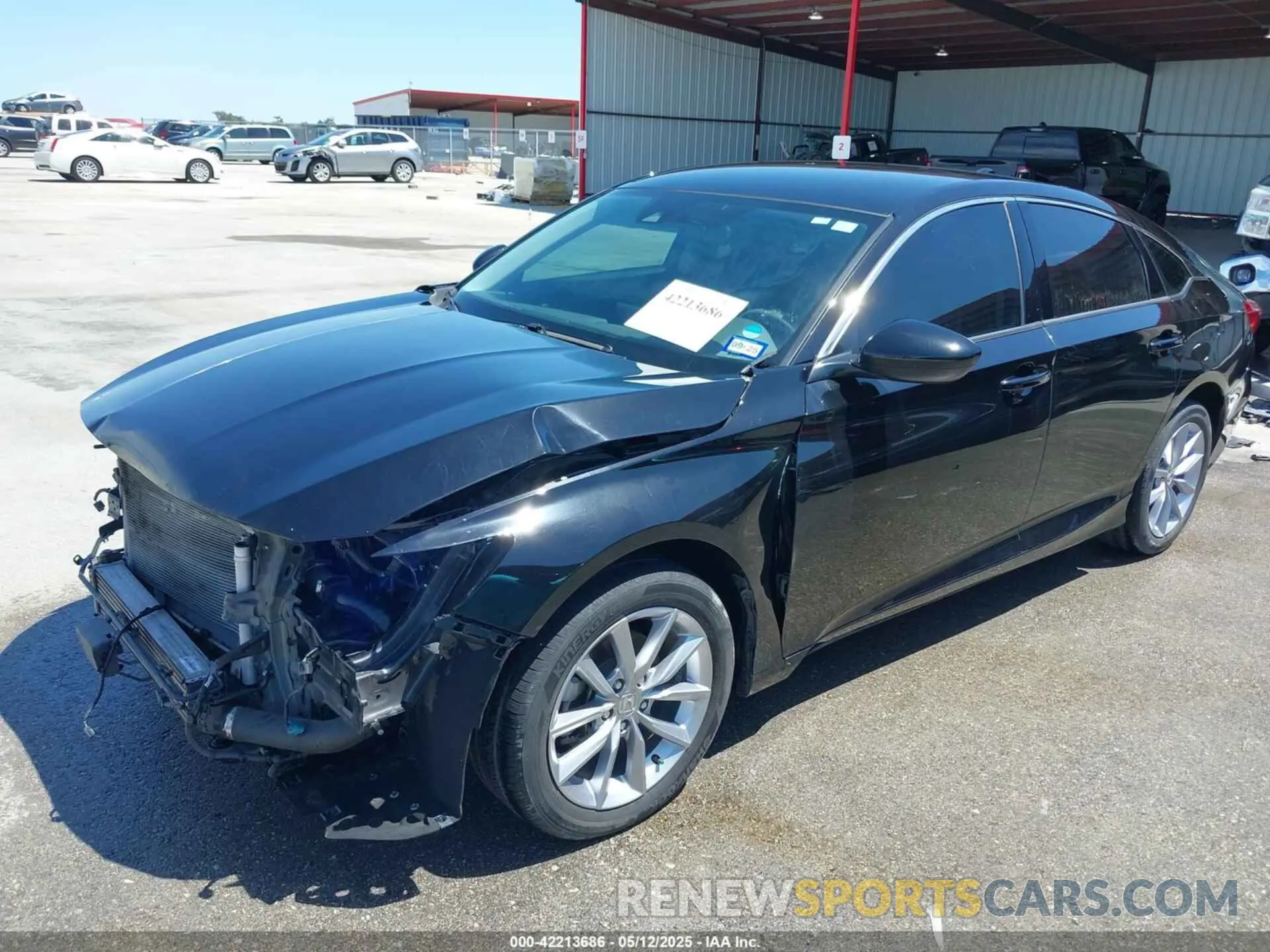 2 Photograph of a damaged car 1HGCV1F11MA119410 HONDA ACCORD 2021