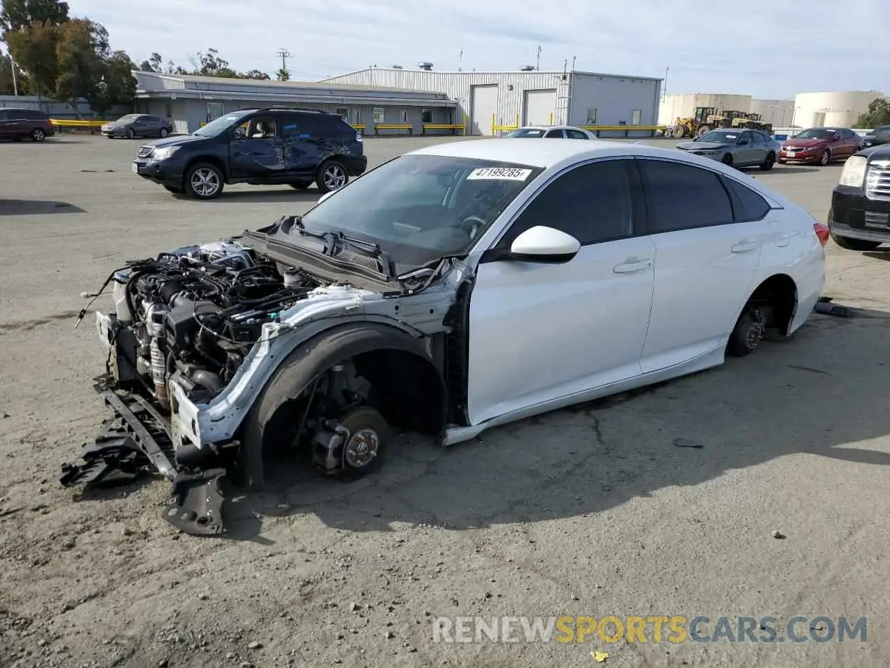 1 Photograph of a damaged car 1HGCV1F12MA067477 HONDA ACCORD 2021