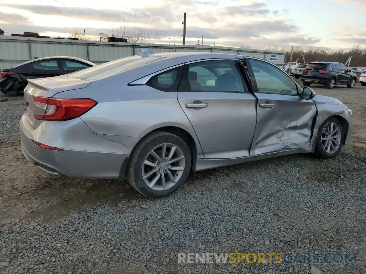 3 Photograph of a damaged car 1HGCV1F12MA072792 HONDA ACCORD 2021