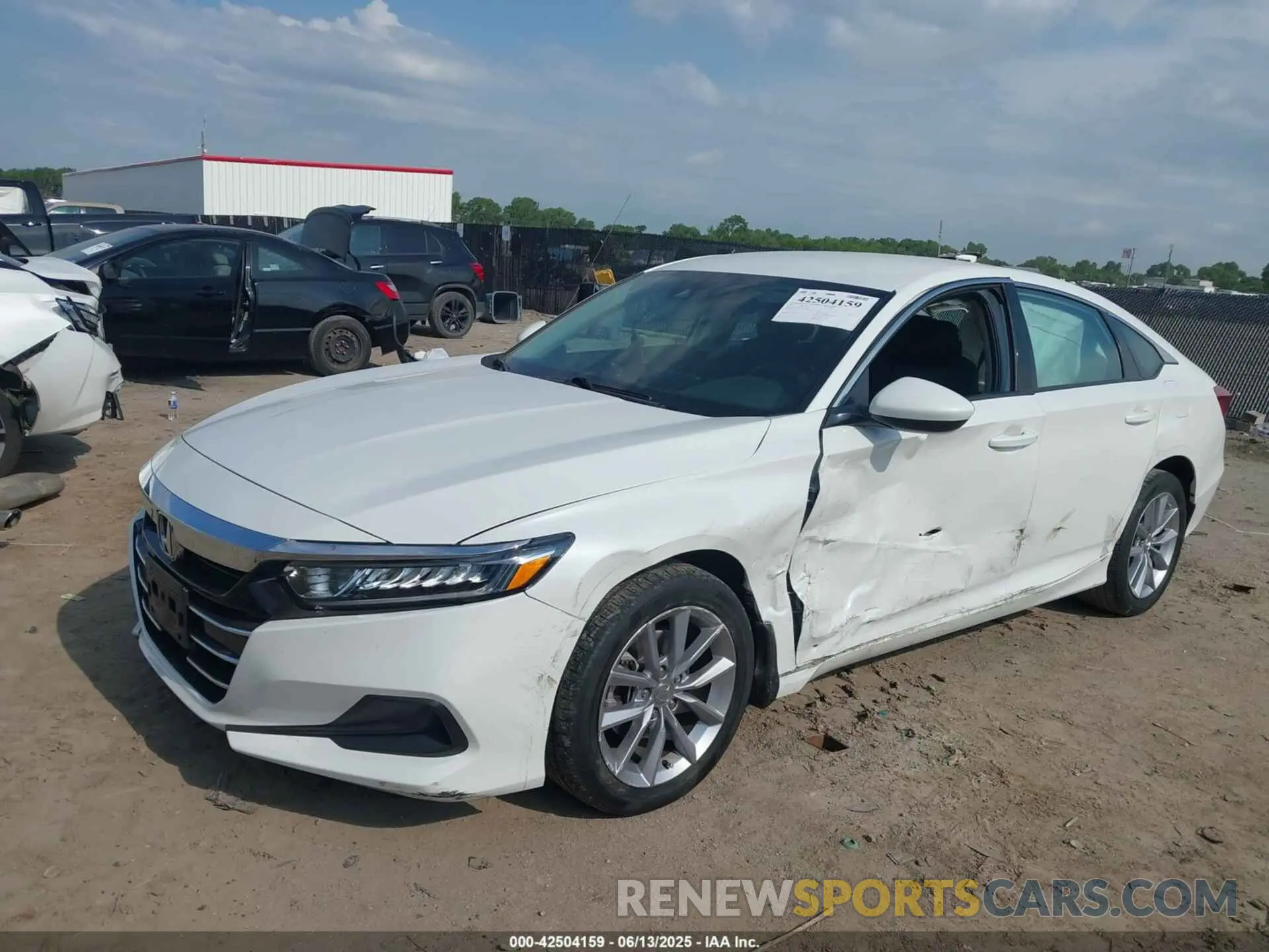 6 Фотография поврежденного автомобиля 1HGCV1F12MA107539 HONDA ACCORD 2021