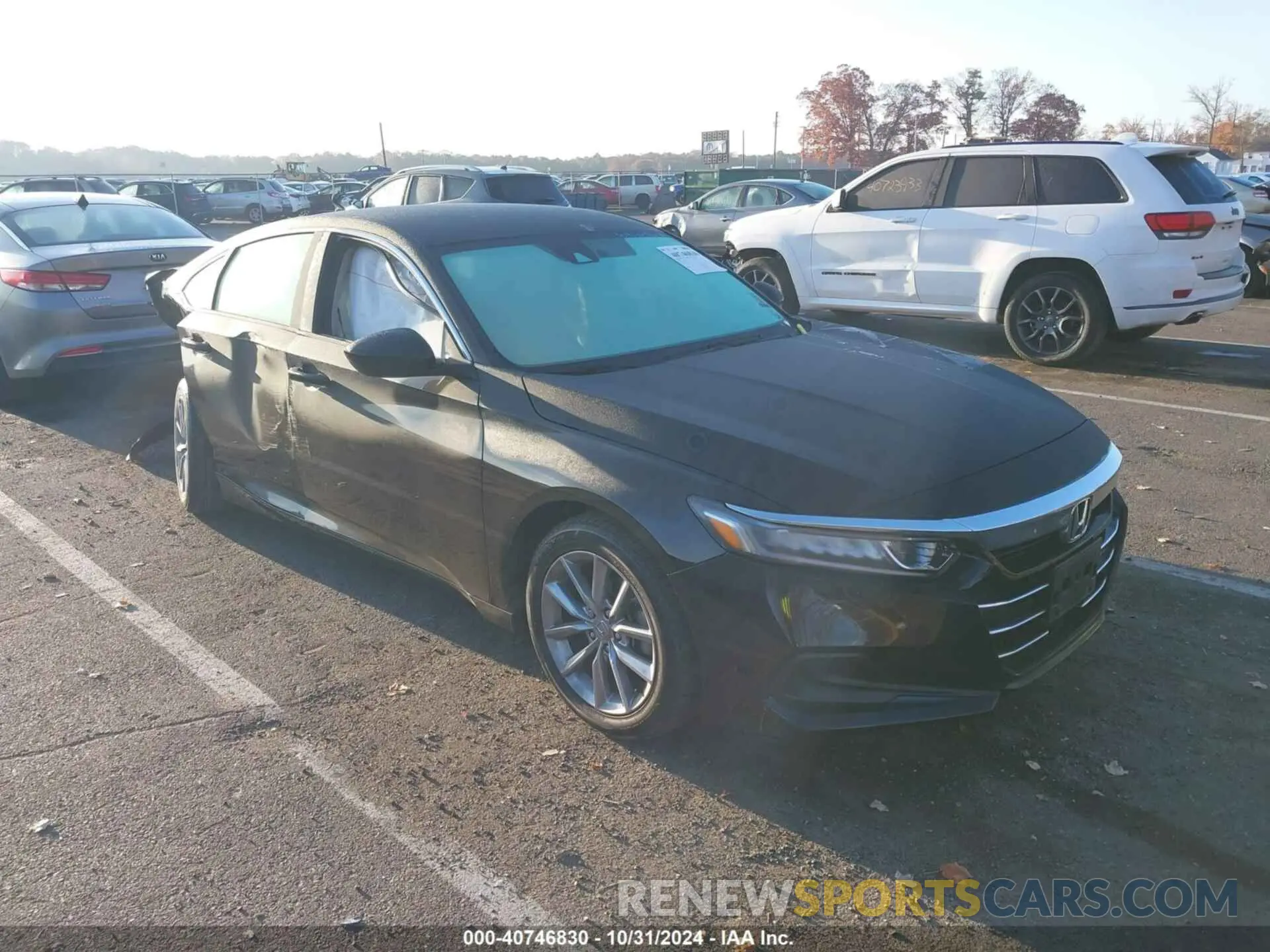 1 Photograph of a damaged car 1HGCV1F12MA109002 HONDA ACCORD 2021