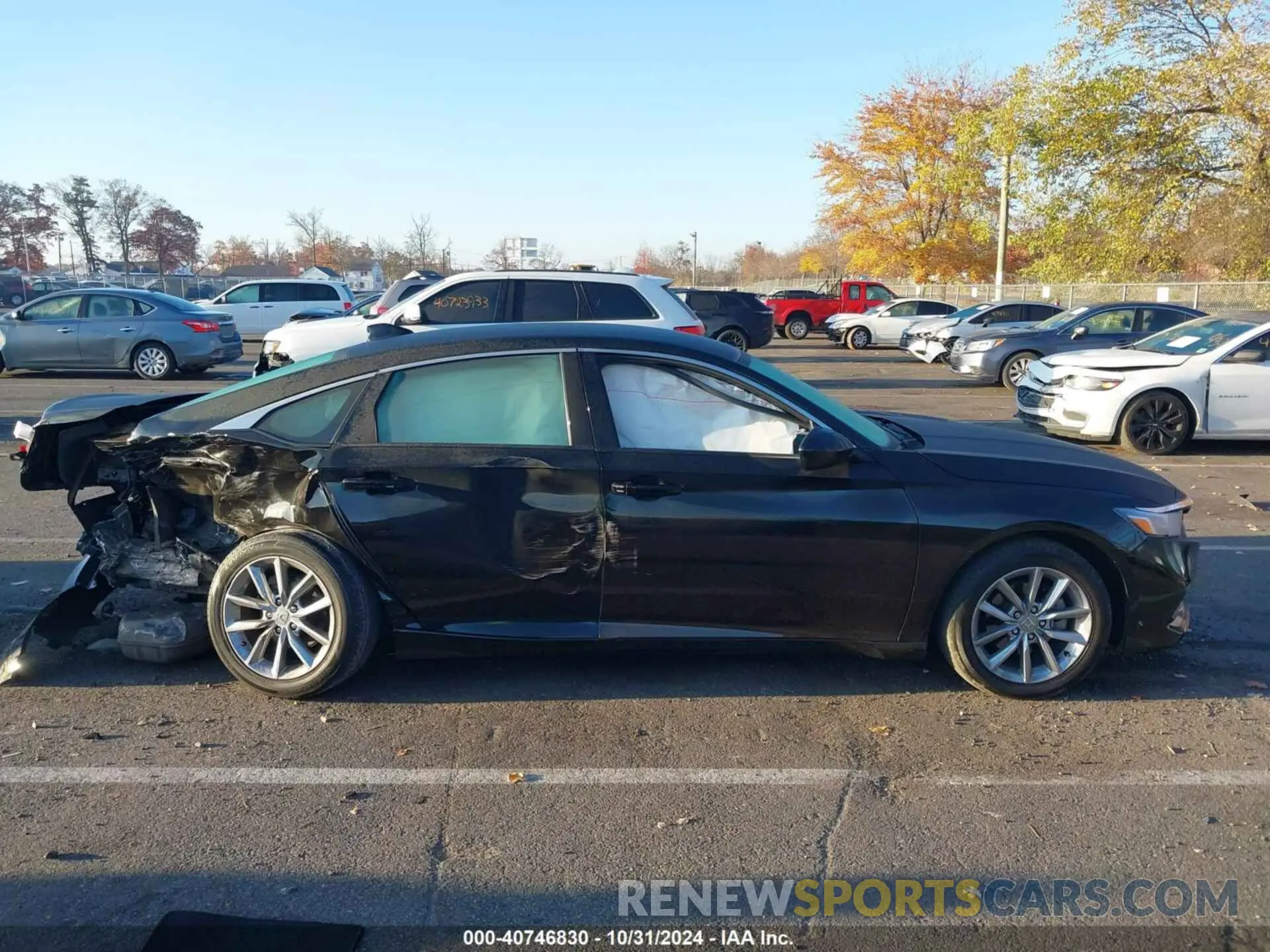13 Photograph of a damaged car 1HGCV1F12MA109002 HONDA ACCORD 2021