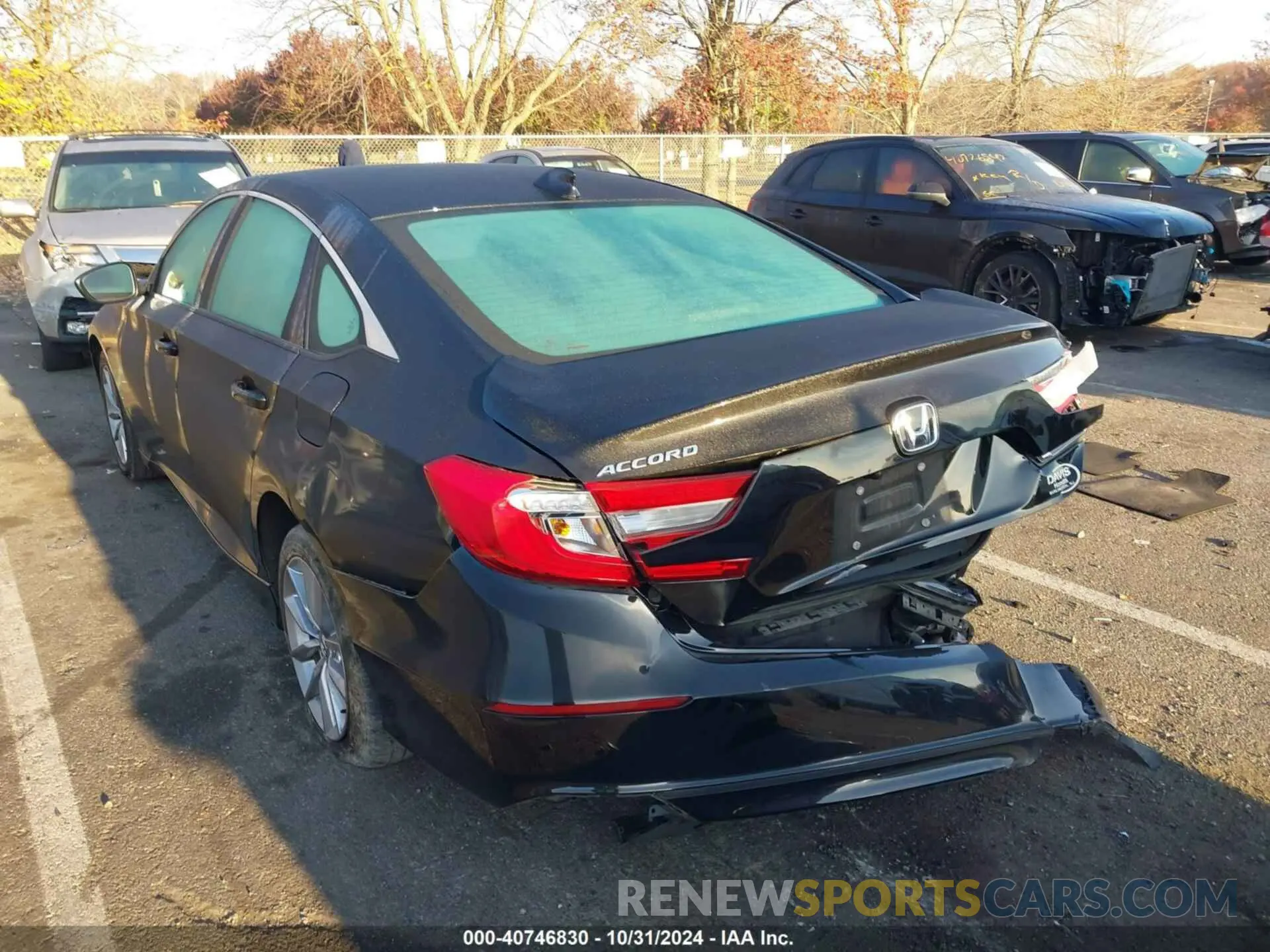 3 Photograph of a damaged car 1HGCV1F12MA109002 HONDA ACCORD 2021