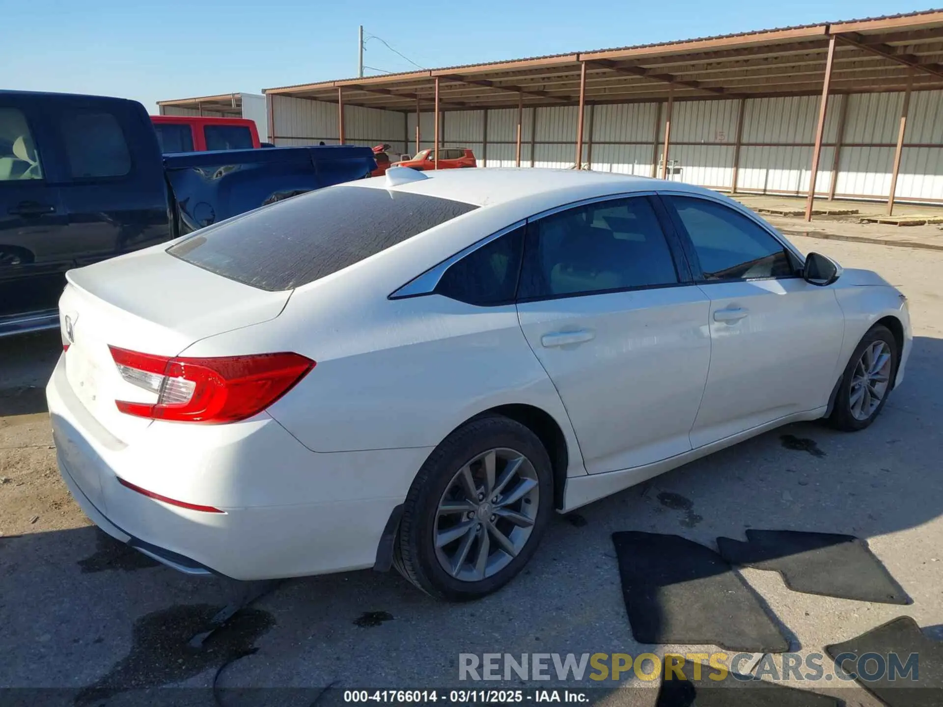 4 Photograph of a damaged car 1HGCV1F13MA018580 HONDA ACCORD 2021