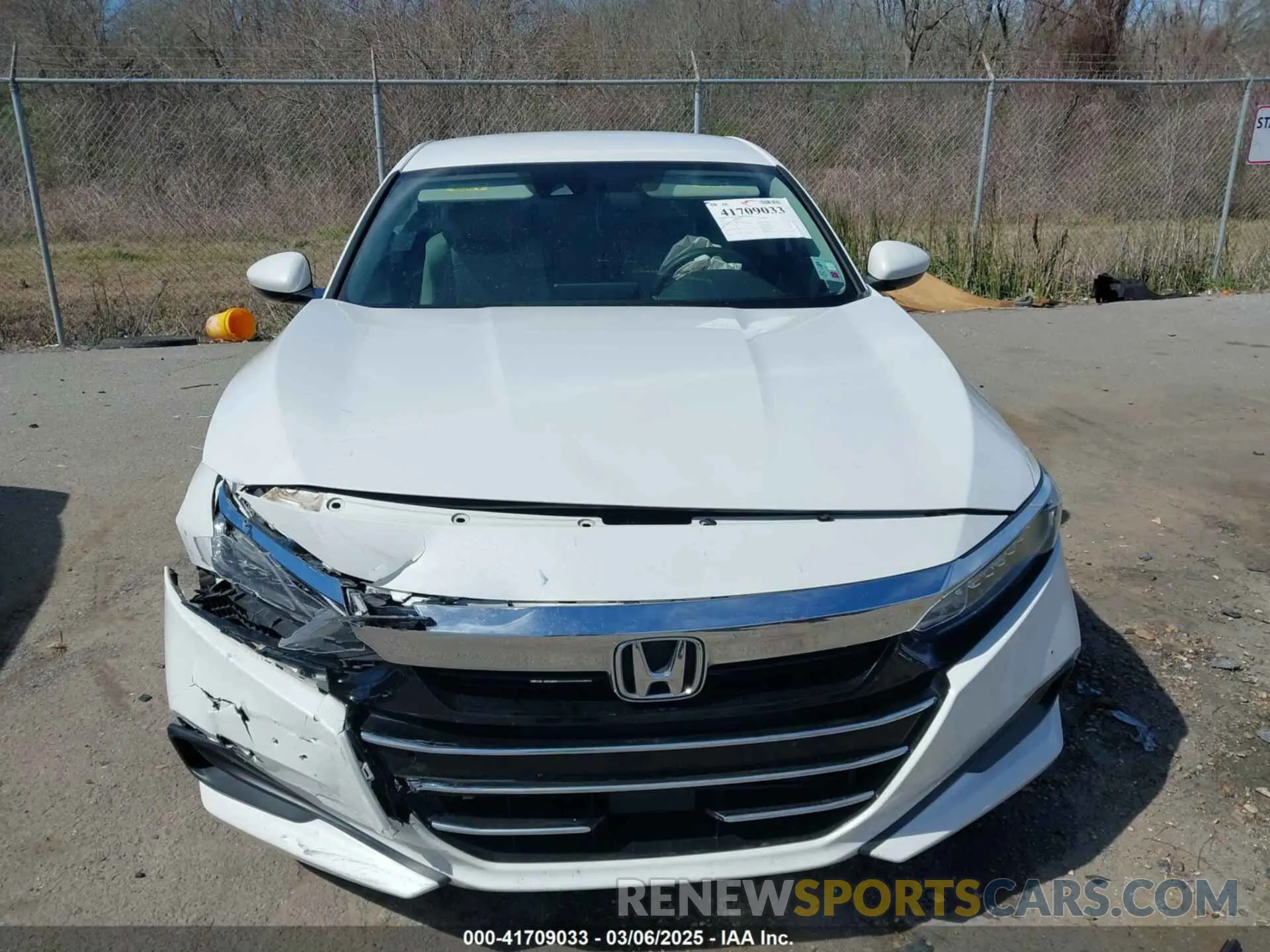 12 Photograph of a damaged car 1HGCV1F13MA029725 HONDA ACCORD 2021