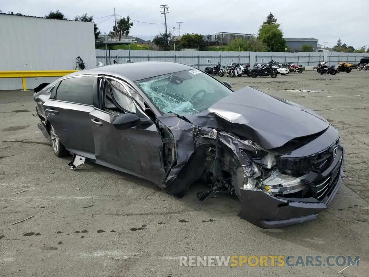 4 Фотография поврежденного автомобиля 1HGCV1F13MA047464 HONDA ACCORD 2021