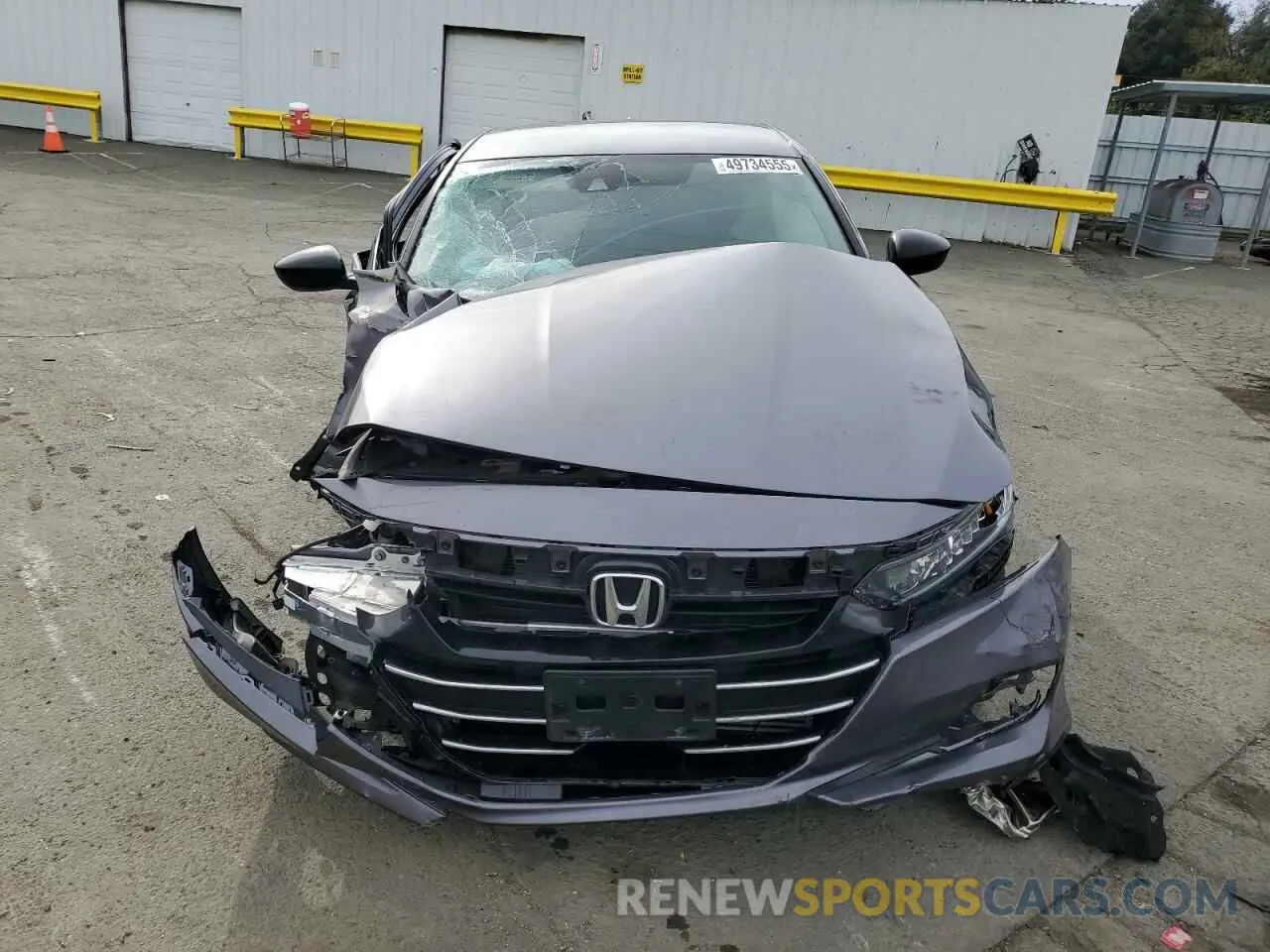 5 Фотография поврежденного автомобиля 1HGCV1F13MA047464 HONDA ACCORD 2021