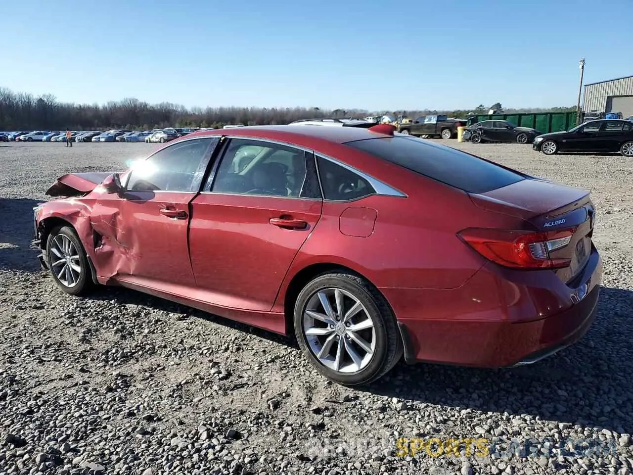 2 Фотография поврежденного автомобиля 1HGCV1F14MA076083 HONDA ACCORD 2021