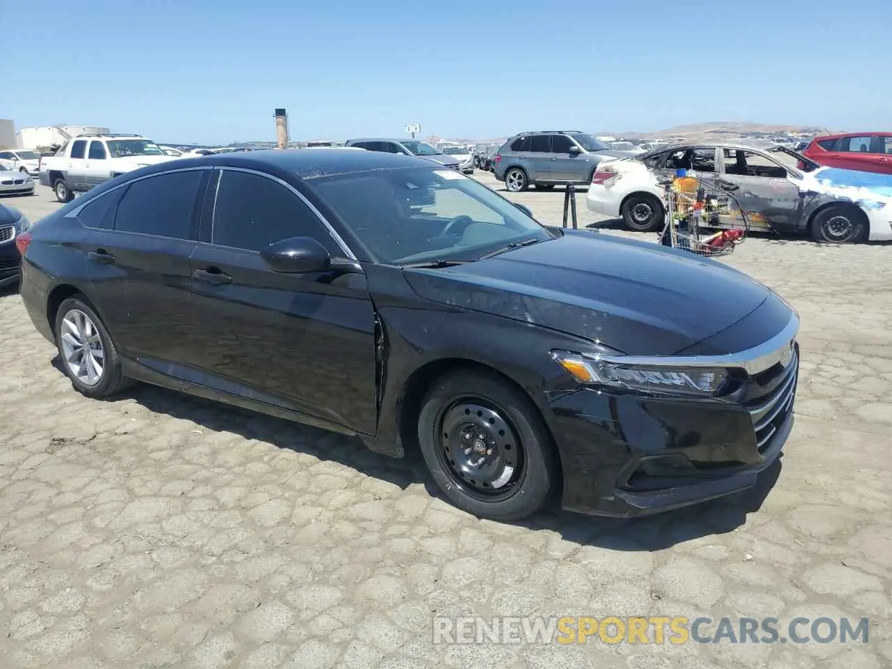 4 Photograph of a damaged car 1HGCV1F14MA115514 HONDA ACCORD 2021