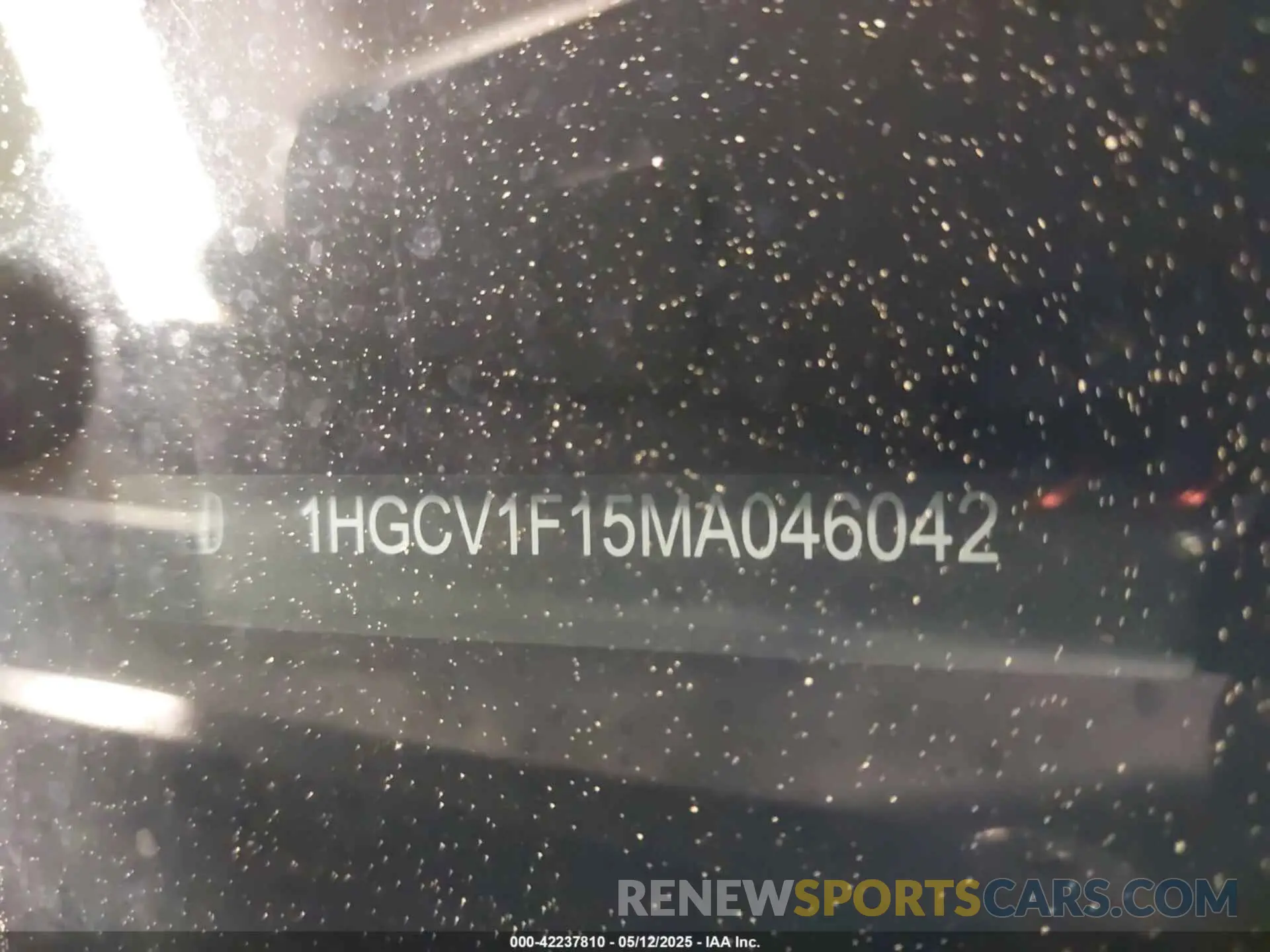 17 Photograph of a damaged car 1HGCV1F15MA046042 HONDA ACCORD 2021