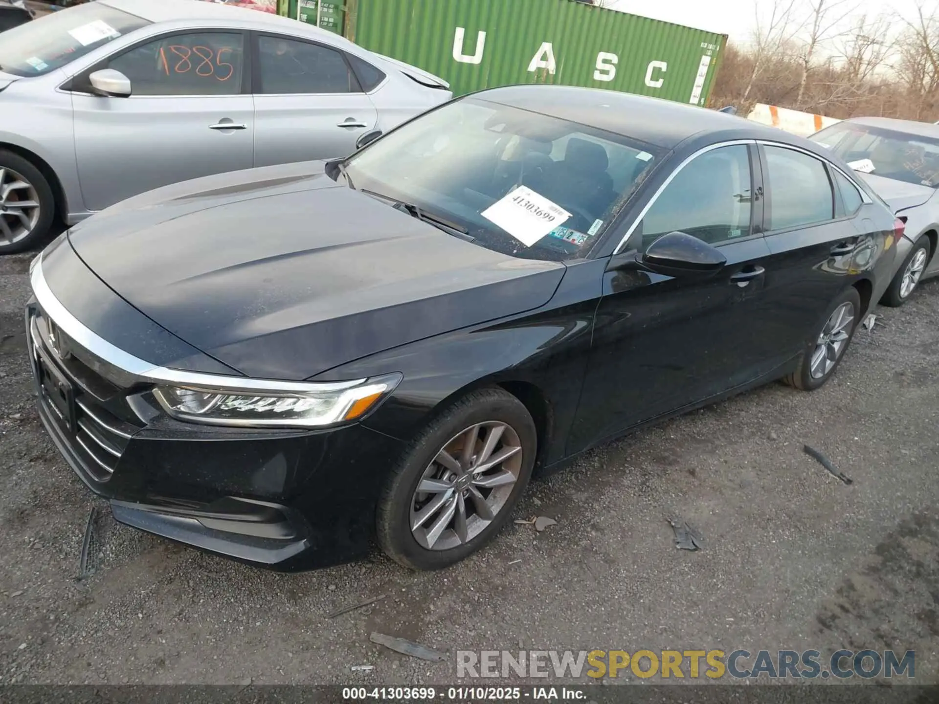 2 Photograph of a damaged car 1HGCV1F16MA022297 HONDA ACCORD 2021