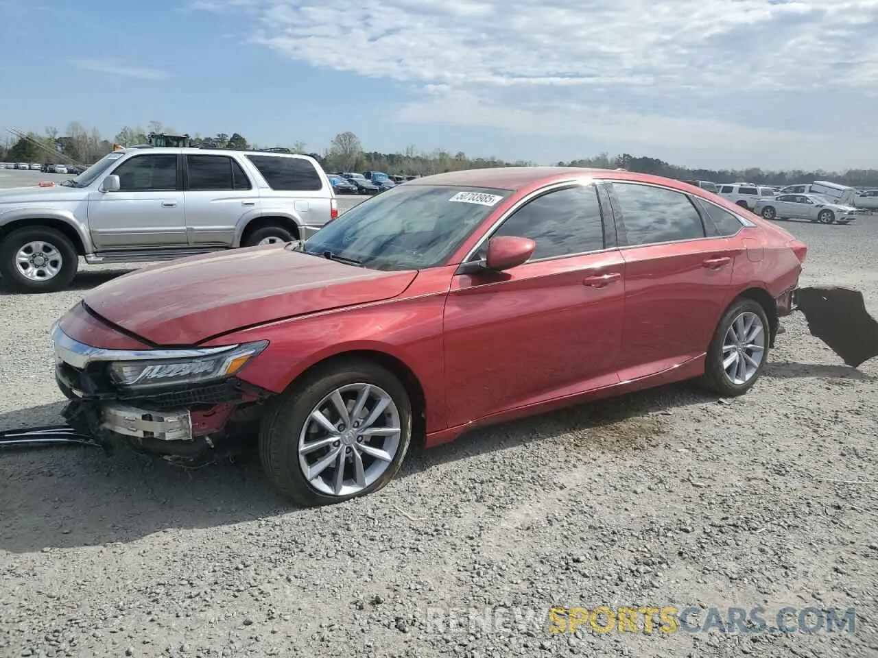 1 Photograph of a damaged car 1HGCV1F17MA036063 HONDA ACCORD 2021