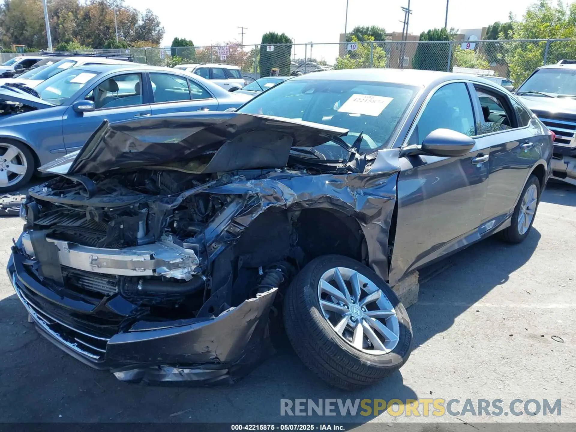 2 Photograph of a damaged car 1HGCV1F17MA042557 HONDA ACCORD 2021