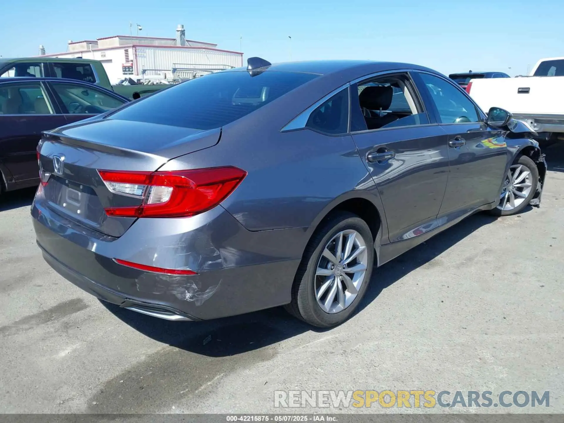 4 Photograph of a damaged car 1HGCV1F17MA042557 HONDA ACCORD 2021