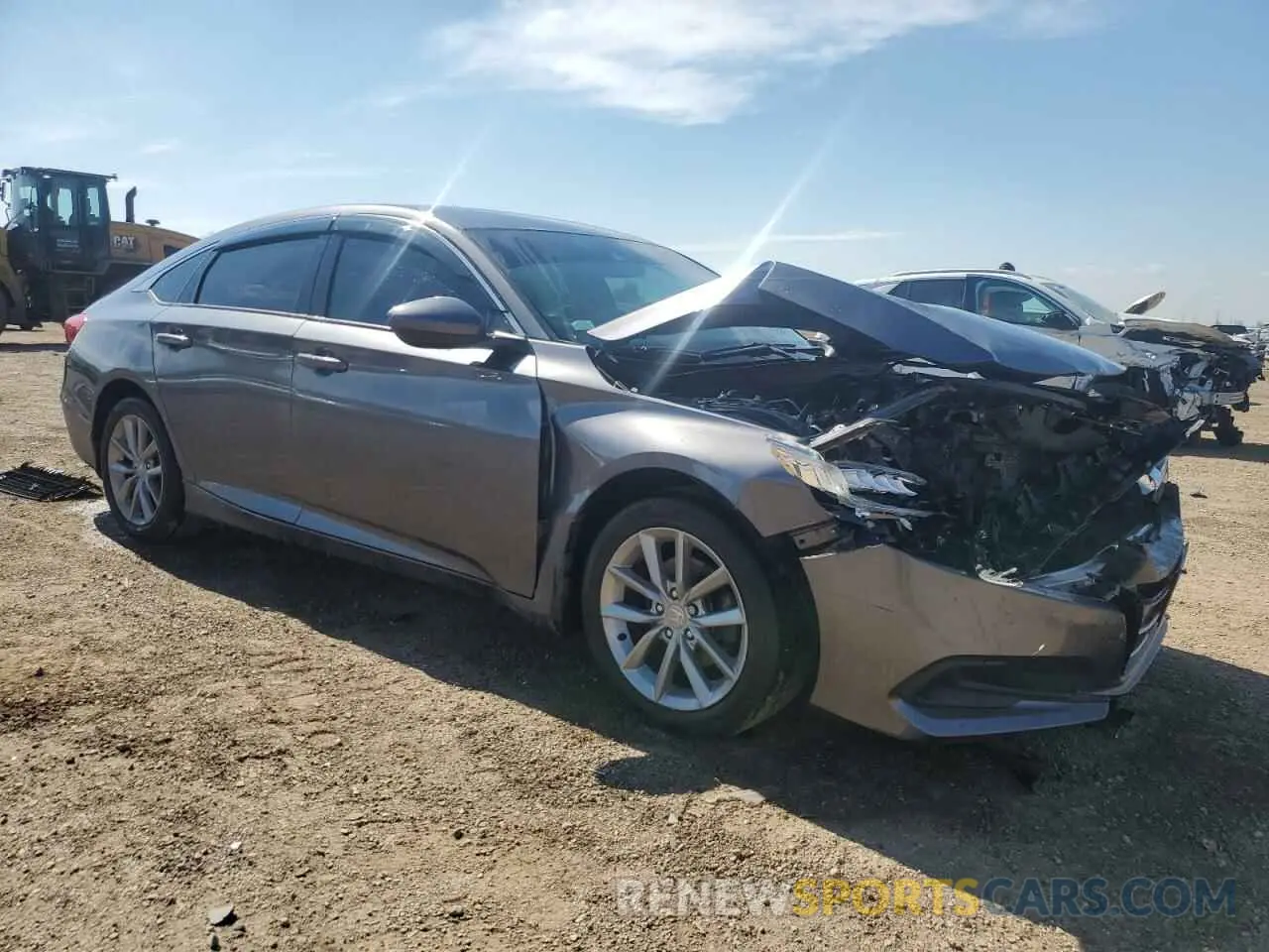 4 Photograph of a damaged car 1HGCV1F17MA117595 HONDA ACCORD 2021