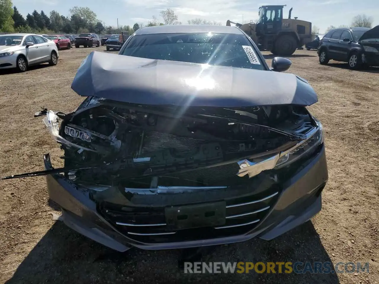 5 Photograph of a damaged car 1HGCV1F17MA117595 HONDA ACCORD 2021