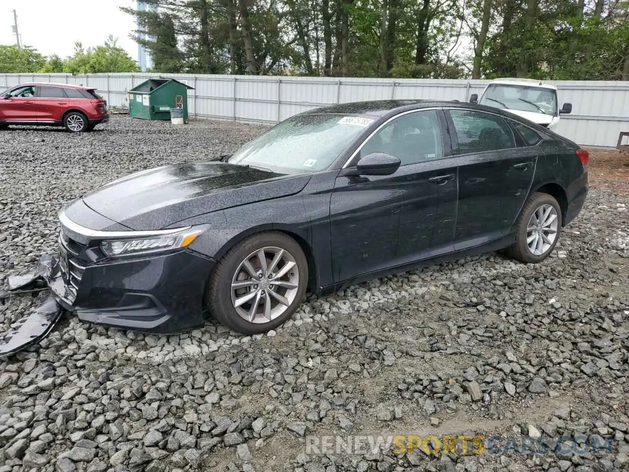 1 Photograph of a damaged car 1HGCV1F18MA017523 HONDA ACCORD 2021