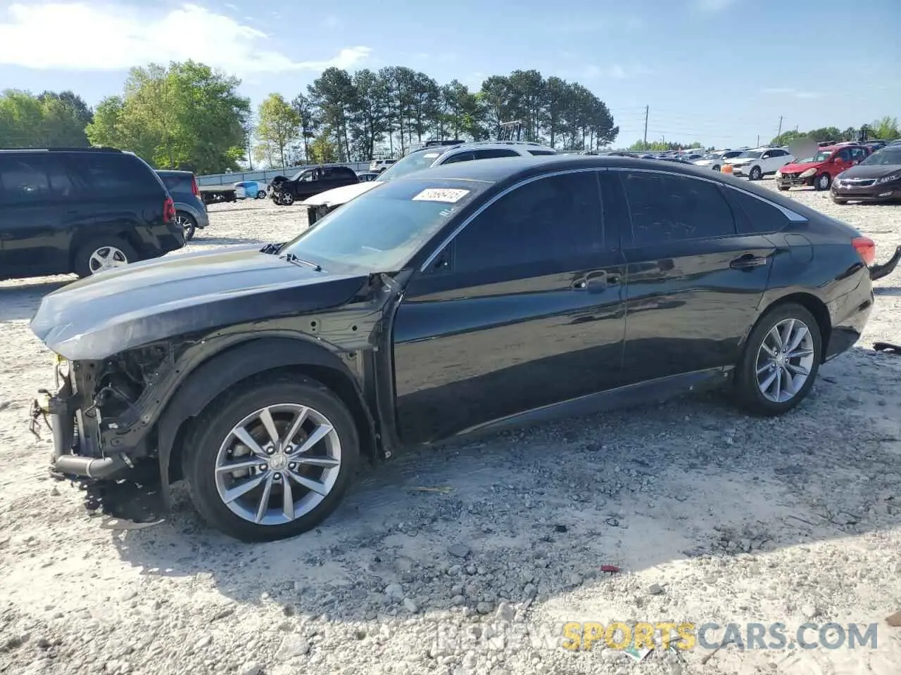 1 Photograph of a damaged car 1HGCV1F18MA023600 HONDA ACCORD 2021