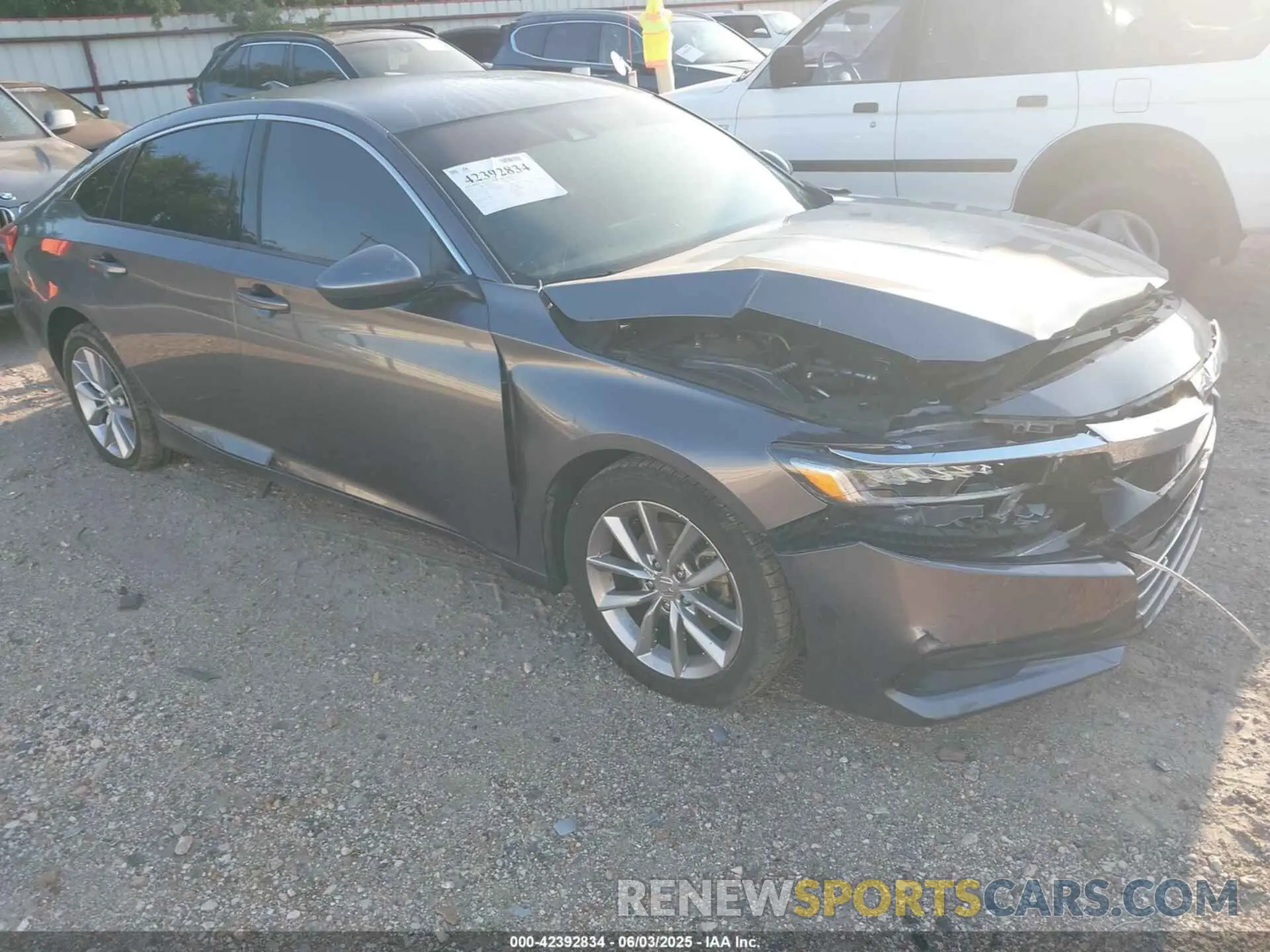 1 Photograph of a damaged car 1HGCV1F19MA017143 HONDA ACCORD 2021