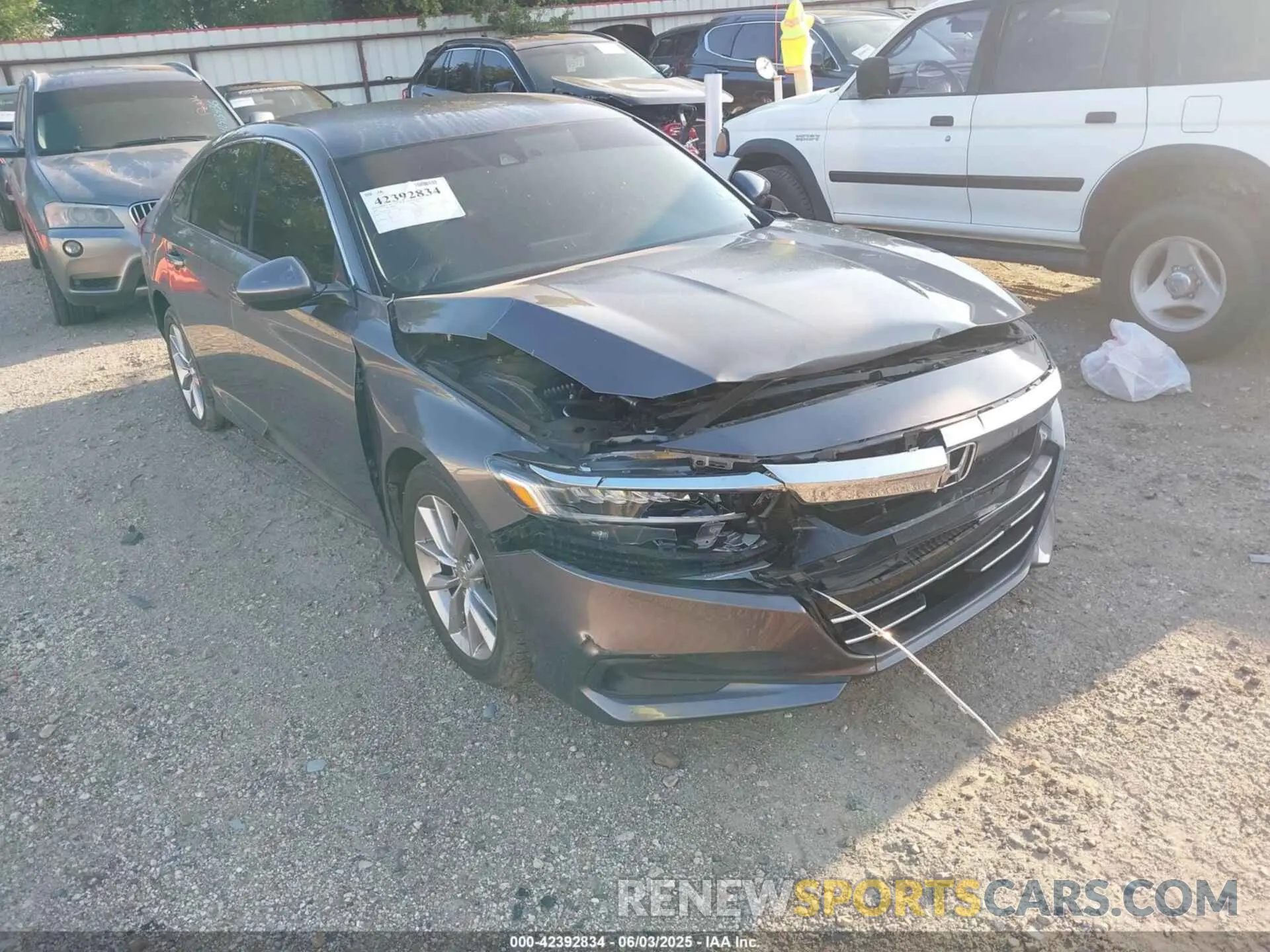 6 Photograph of a damaged car 1HGCV1F19MA017143 HONDA ACCORD 2021