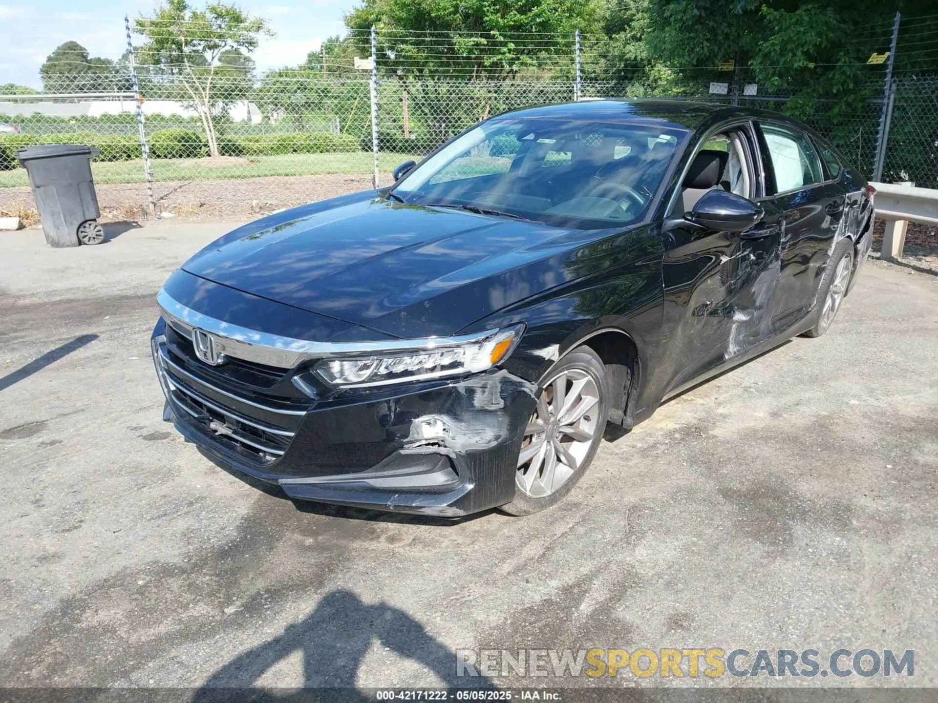 2 Photograph of a damaged car 1HGCV1F19MA059991 HONDA ACCORD 2021