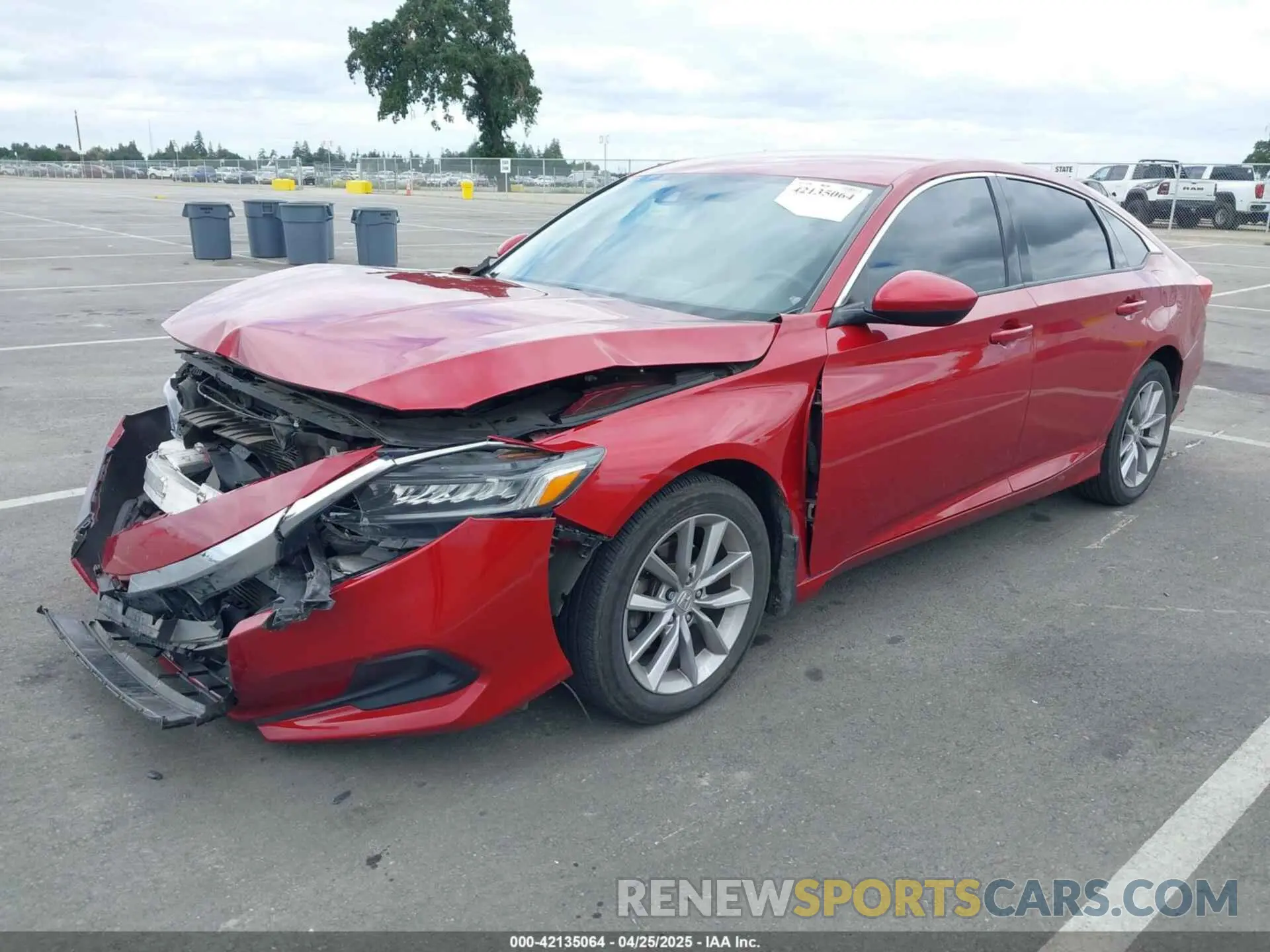2 Фотография поврежденного автомобиля 1HGCV1F19MA076063 HONDA ACCORD 2021